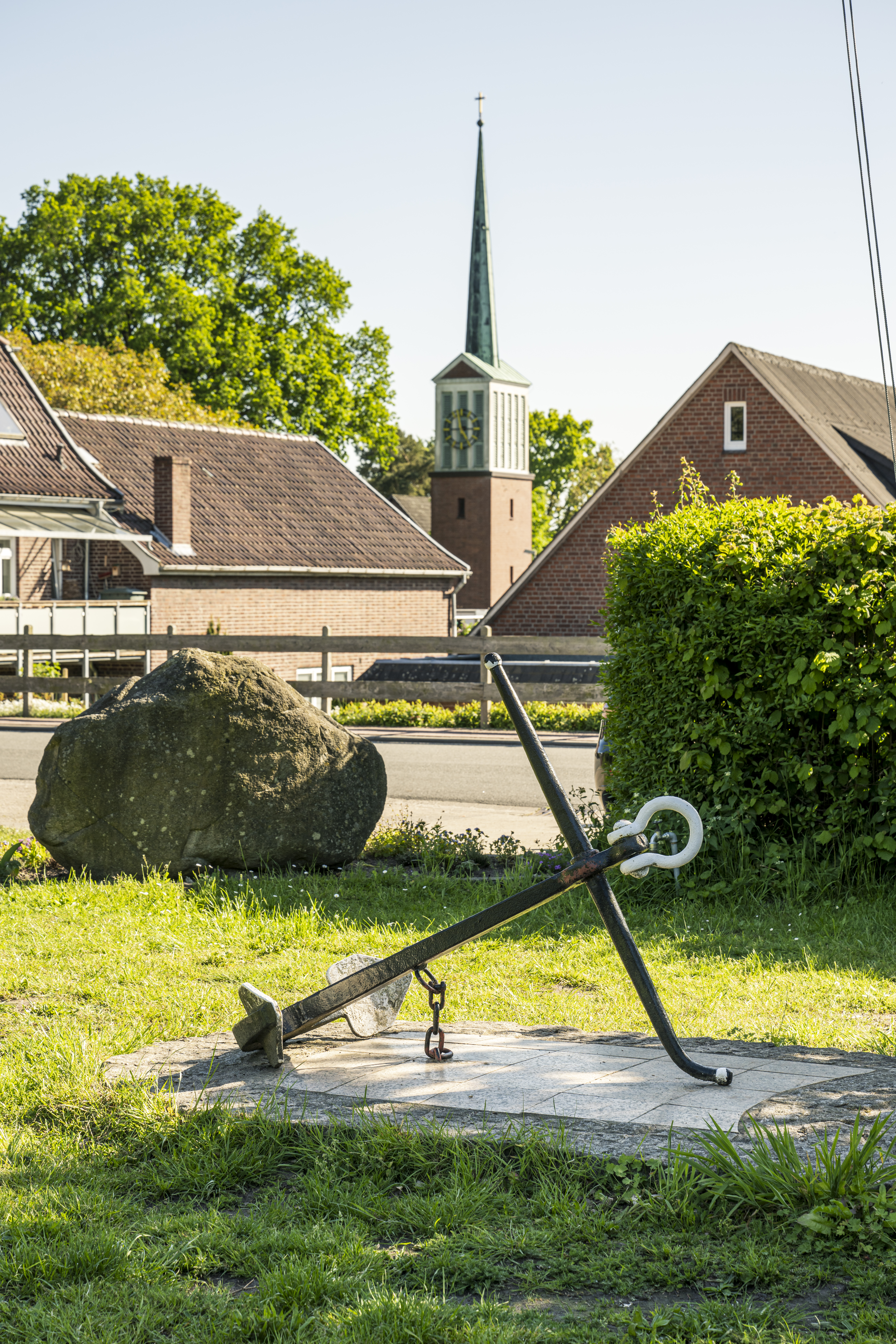 Entdeckerort mit E-Bike Ladestation Fliegenberg Ort