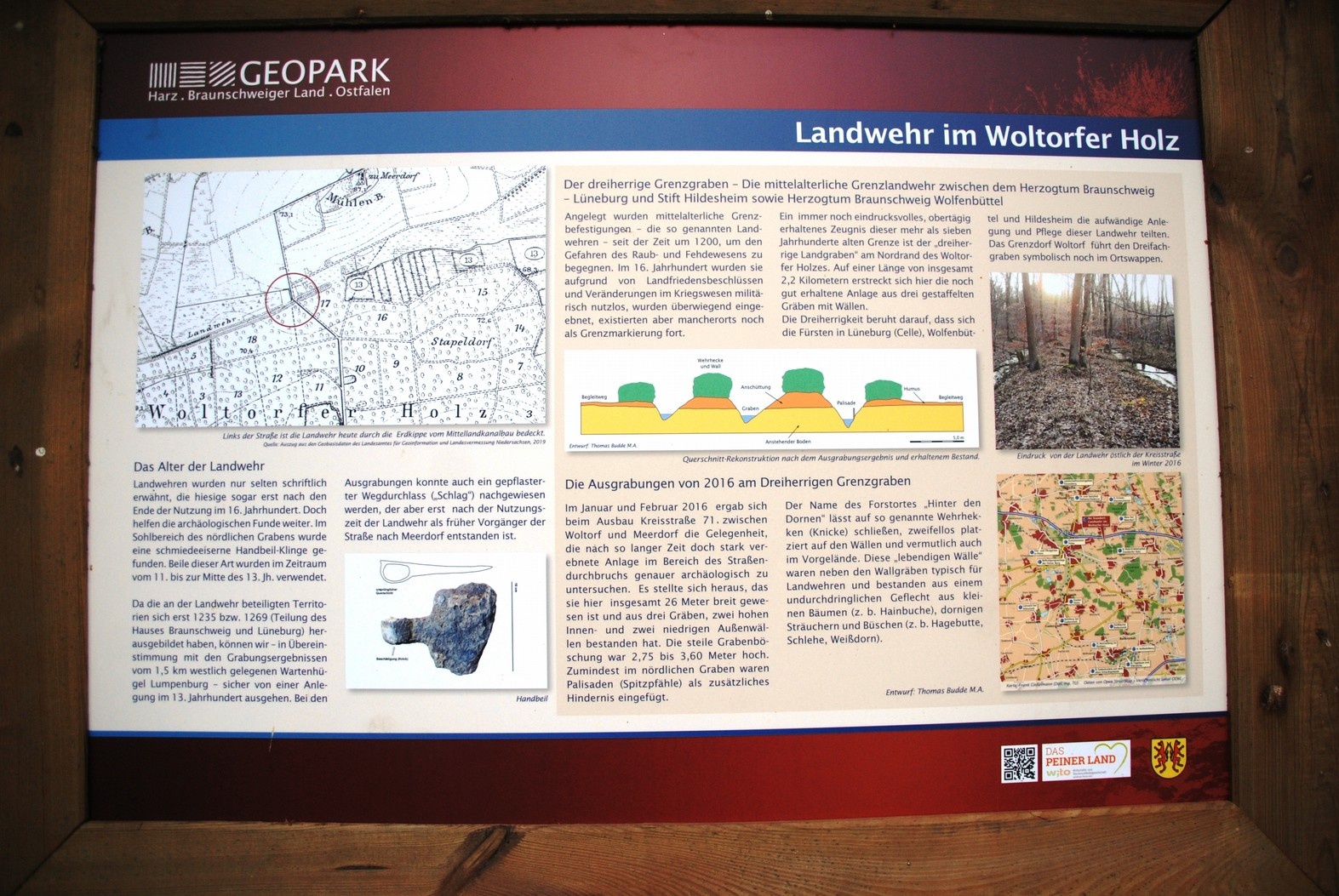 Landwehr im Woltorfer Holz