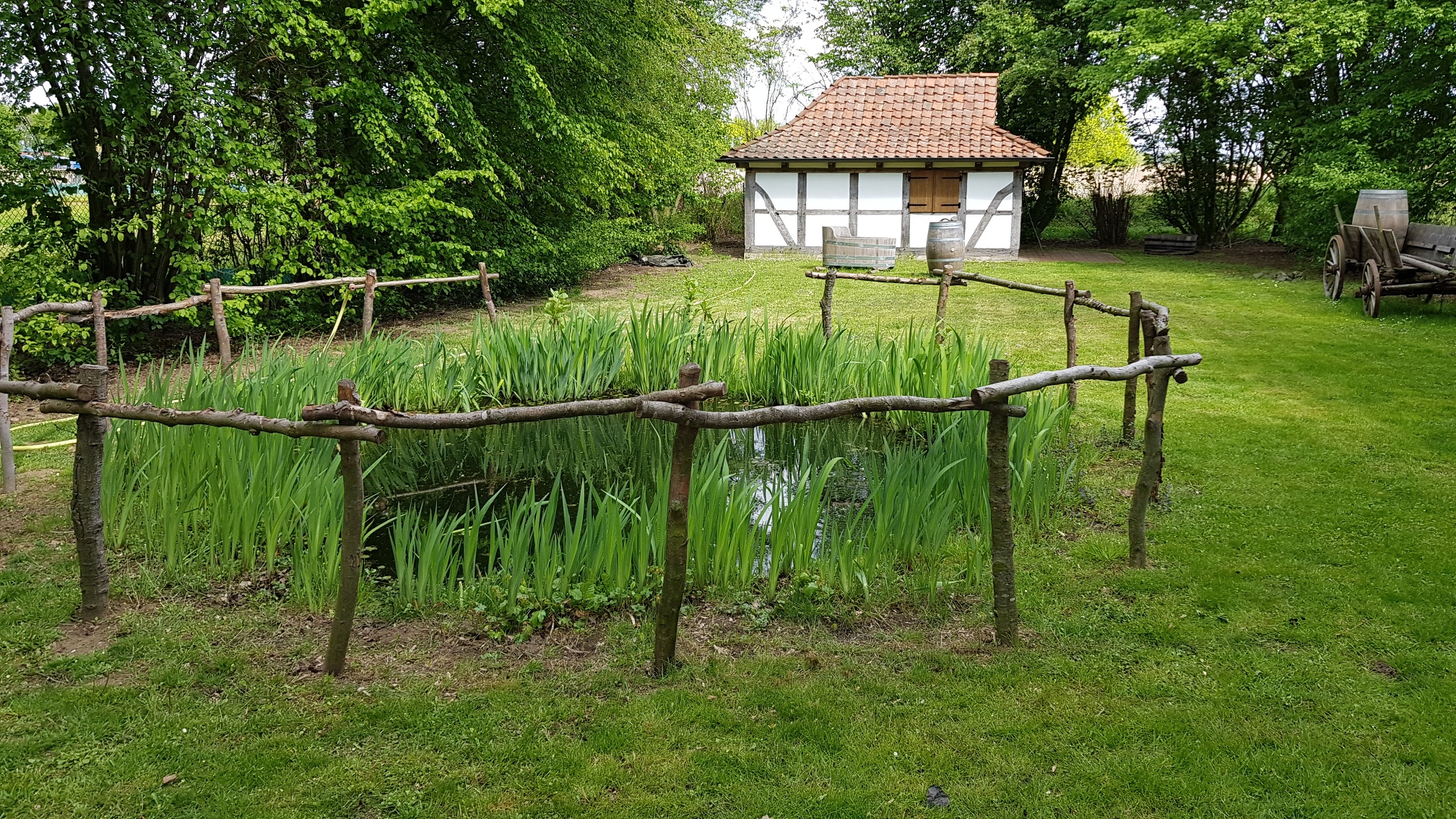 Historischer Gesundbrunnen in Wahle
