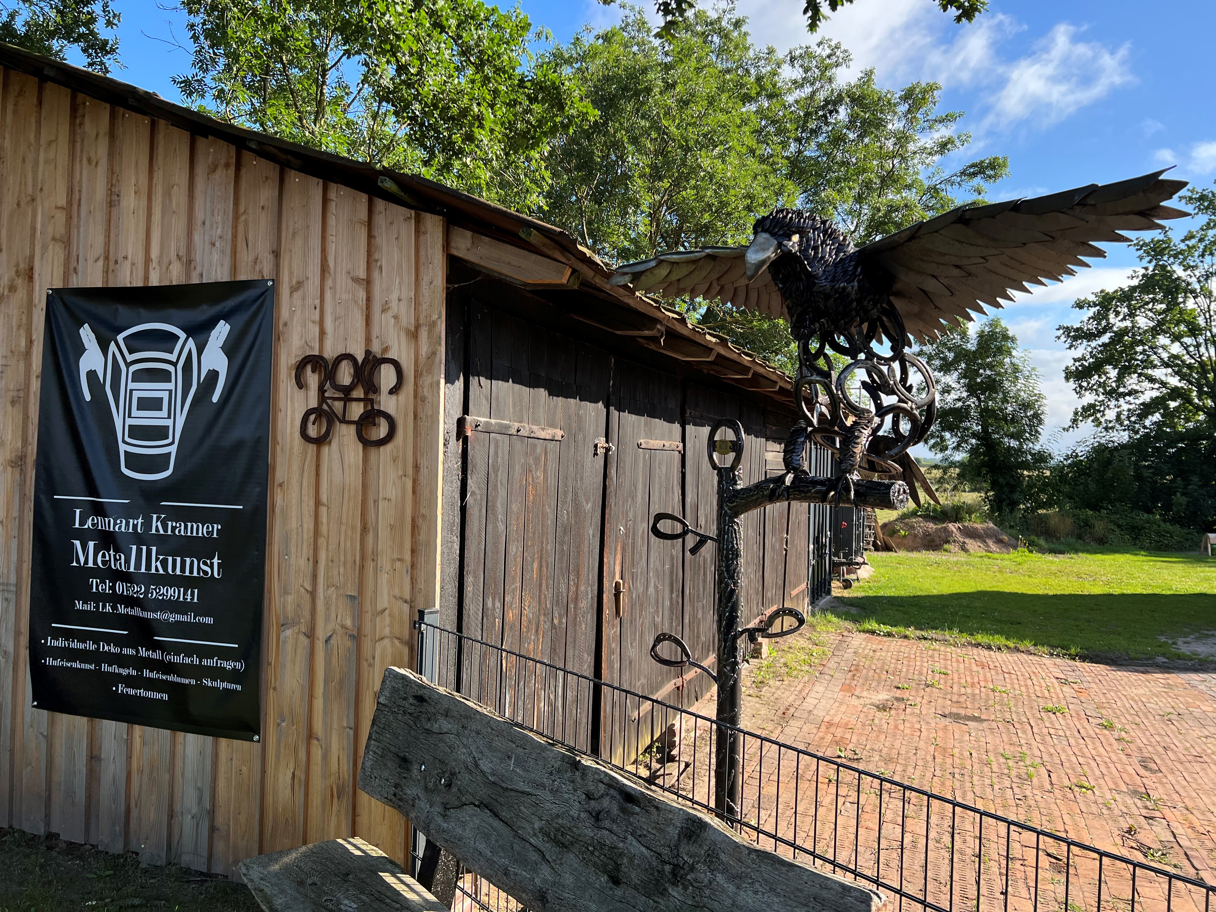 Skulptur "Adler"