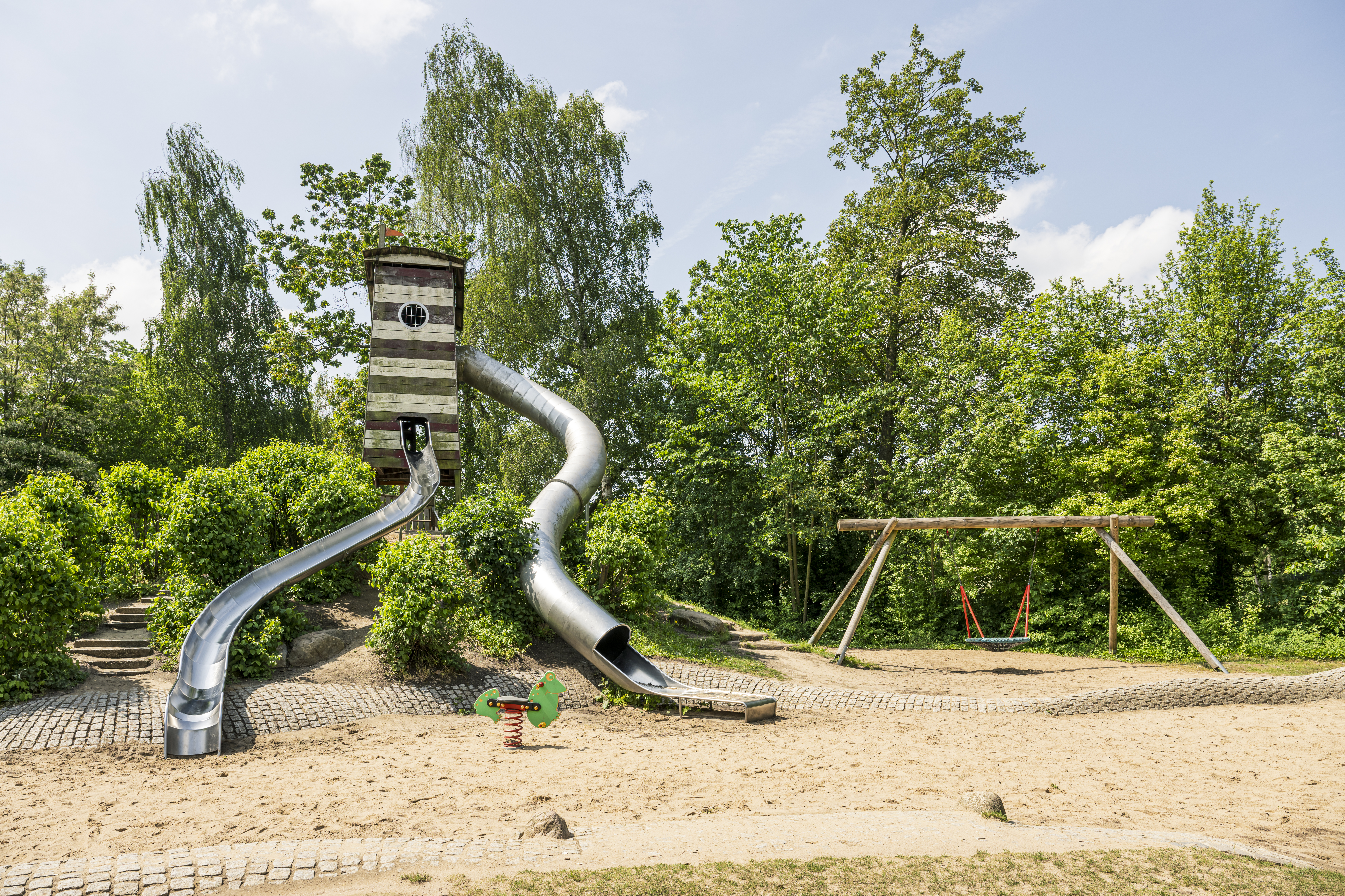 Spielplatz im Luhepark