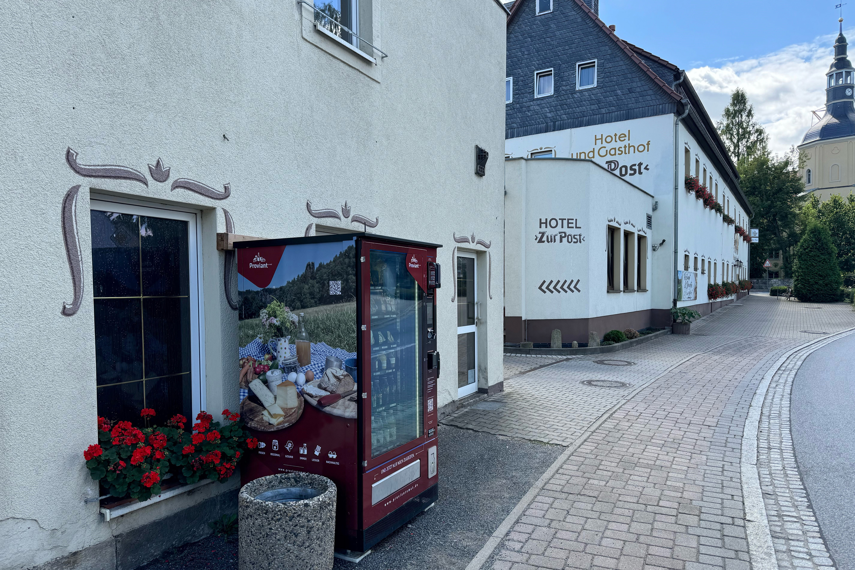 Proviantomat am Hotel „Zur Post“ Pirna