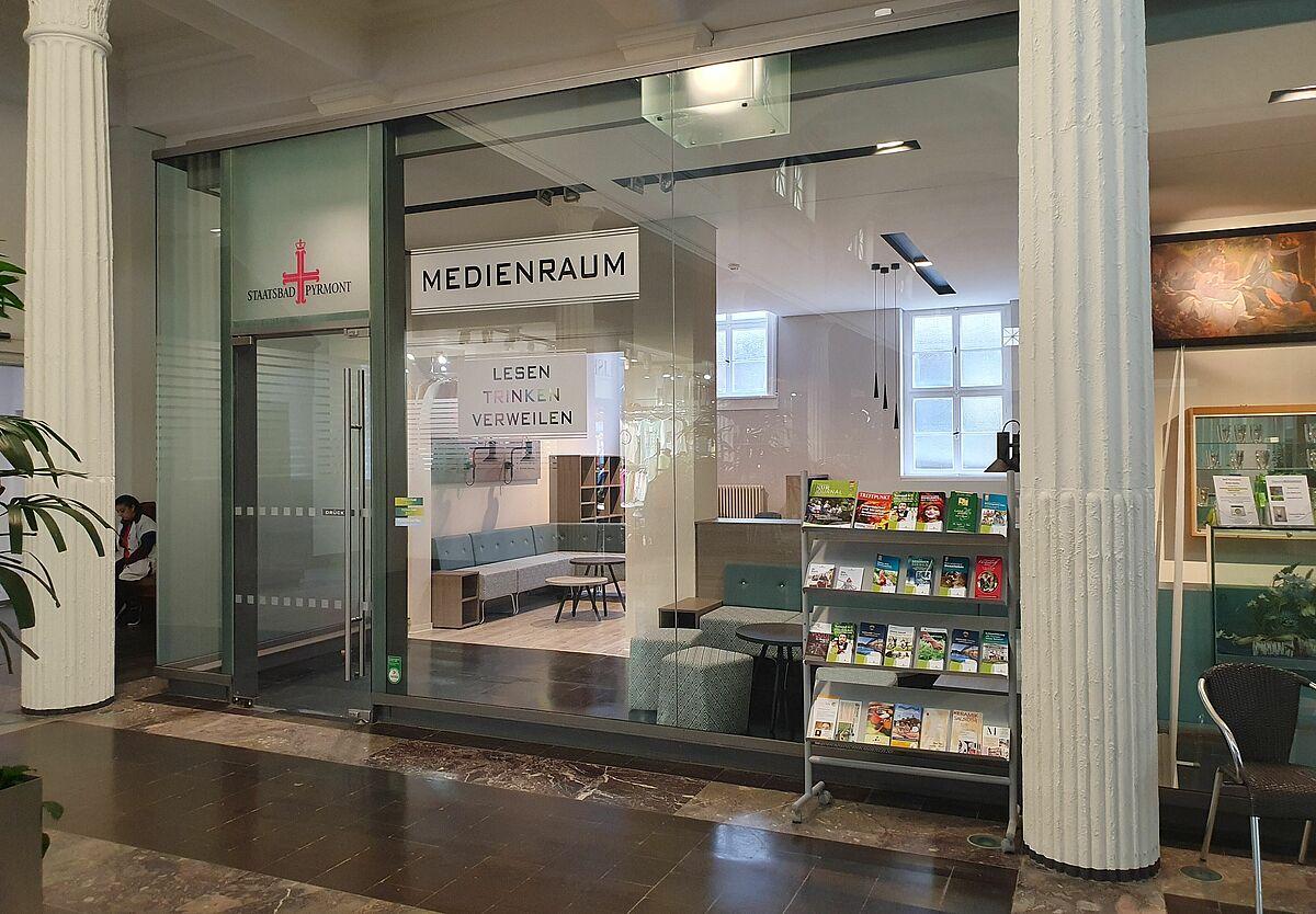 Multimedia-Raum in der Wandelhalle