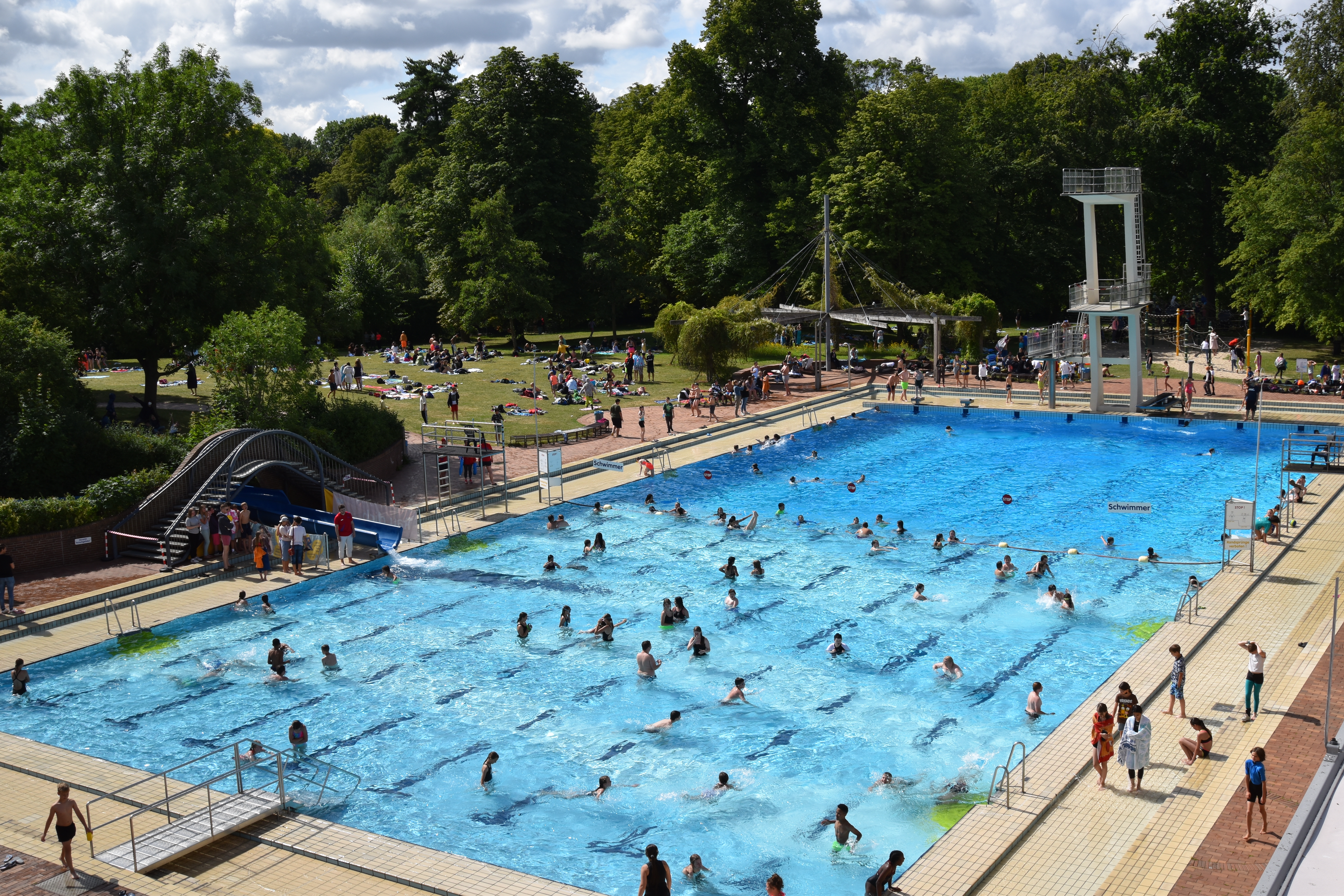 Freibad Bürgerpark und Stadtbad Bürgerpark Braunschweig
