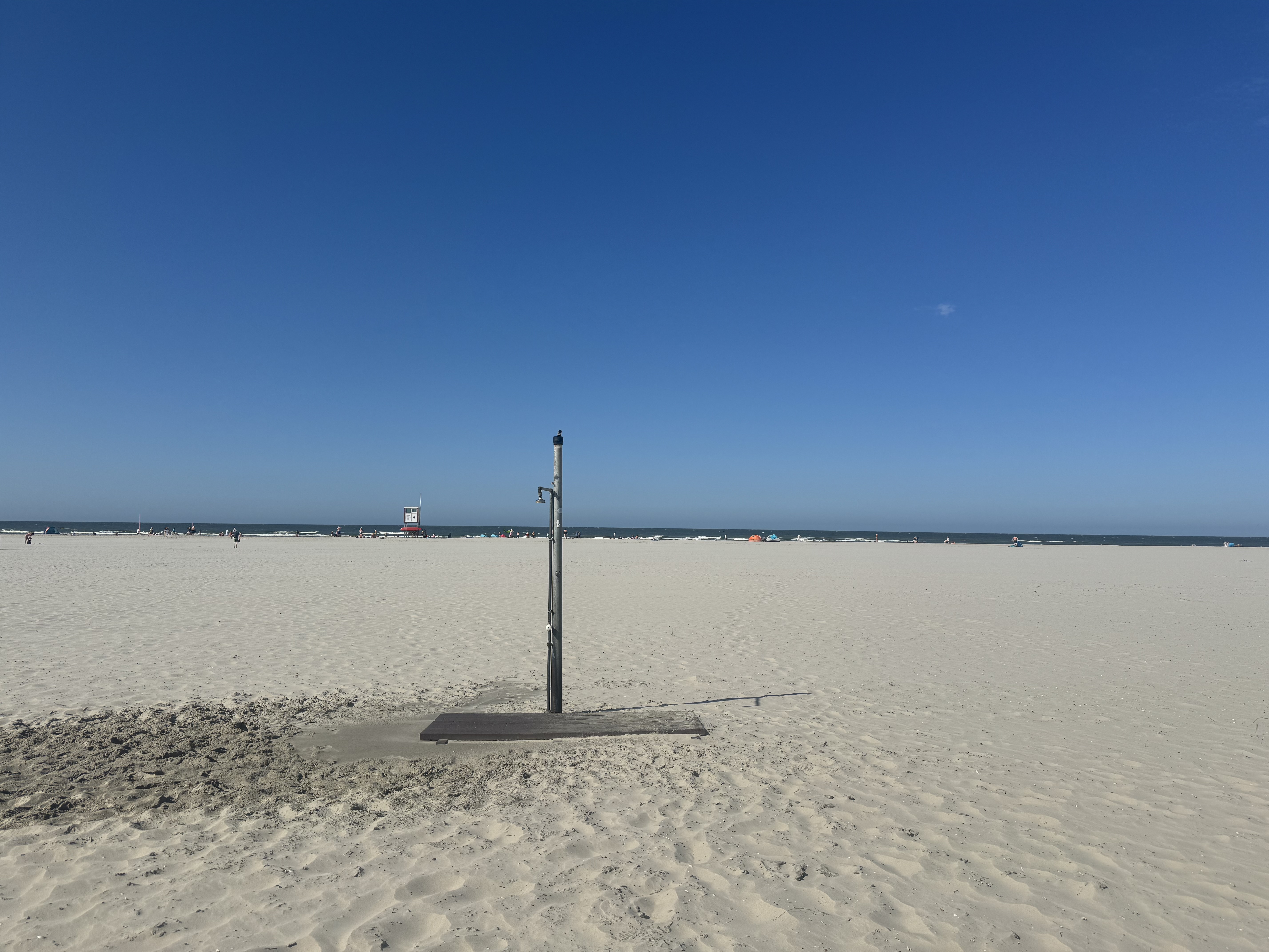 Stranddusche am Strandabgang Herrenpad auf Juist