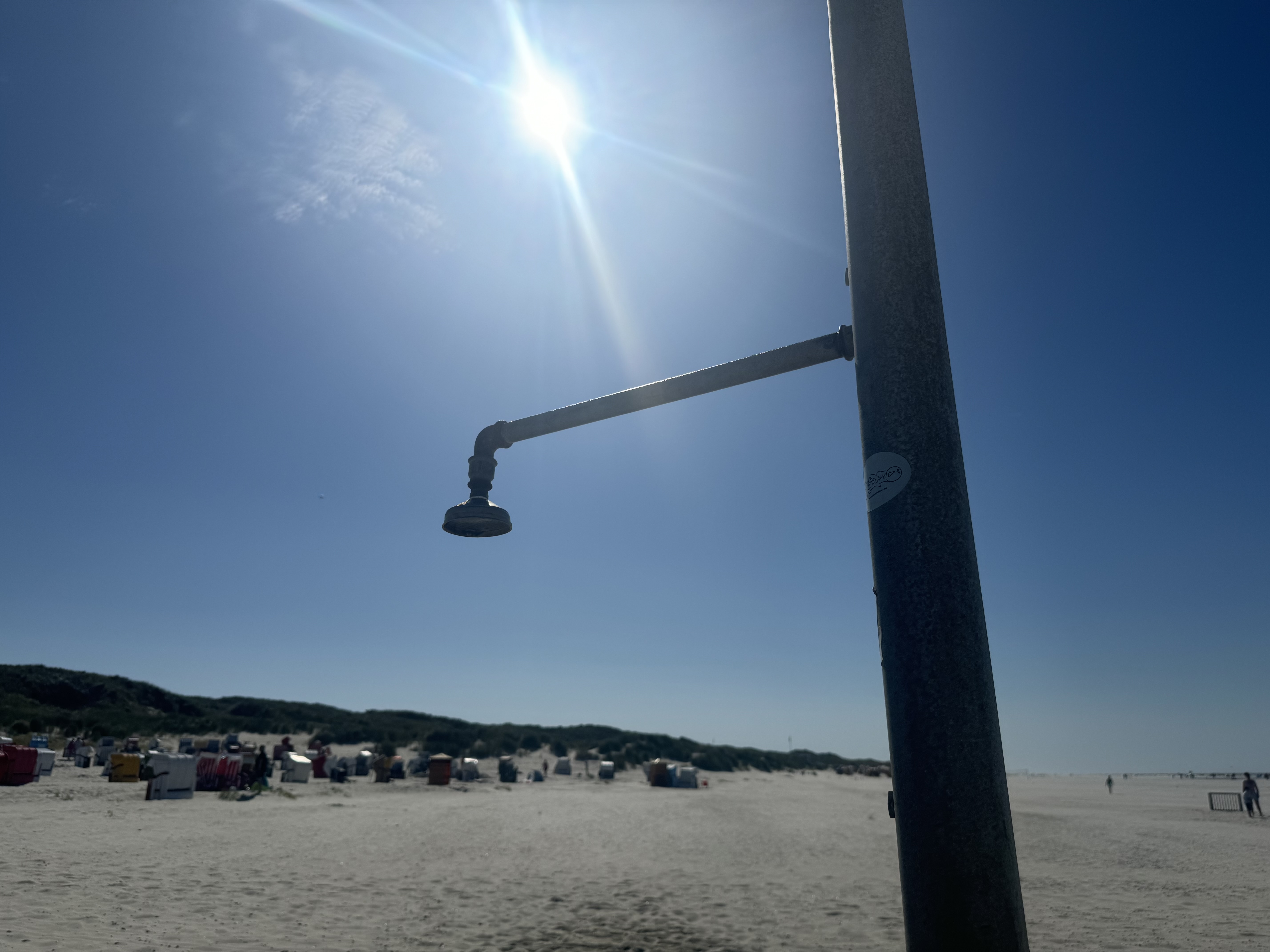 Stranddusche am Strandabgang Karl-Wagner-Straße auf Juist