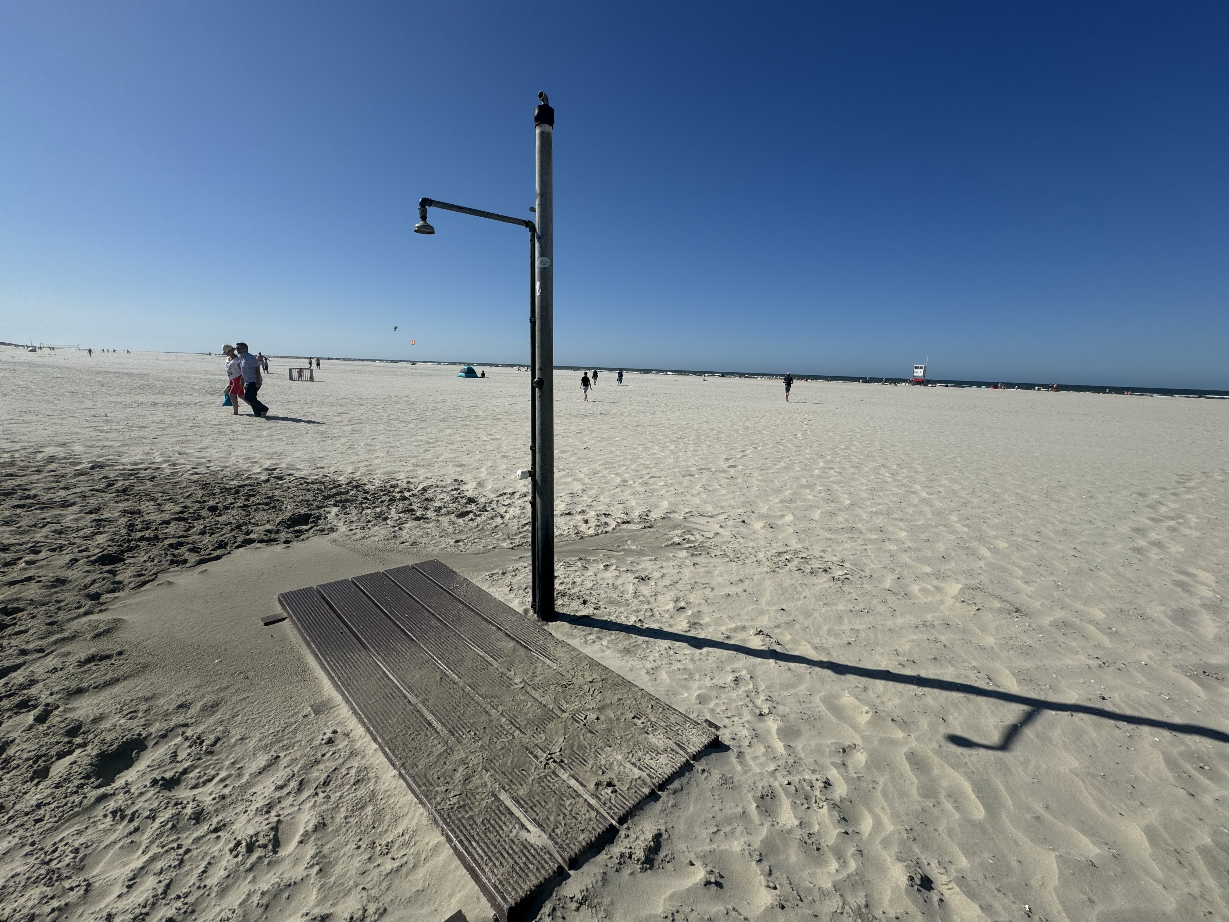 Stranddusche am Strandabgang Strandstraße auf Juist