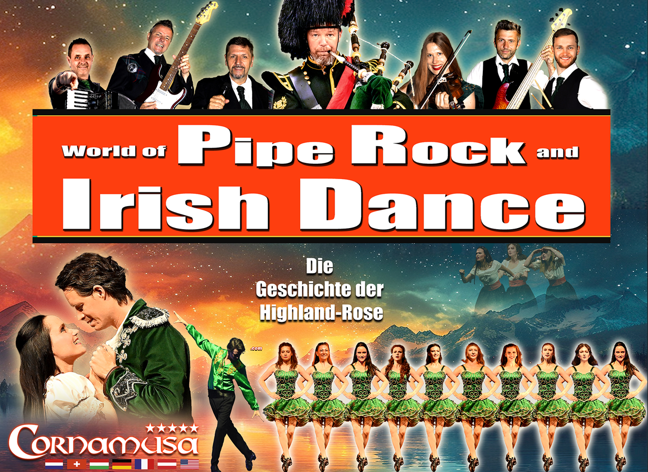 CORNAMUSA - World of Pipe Rock and Irish Dance