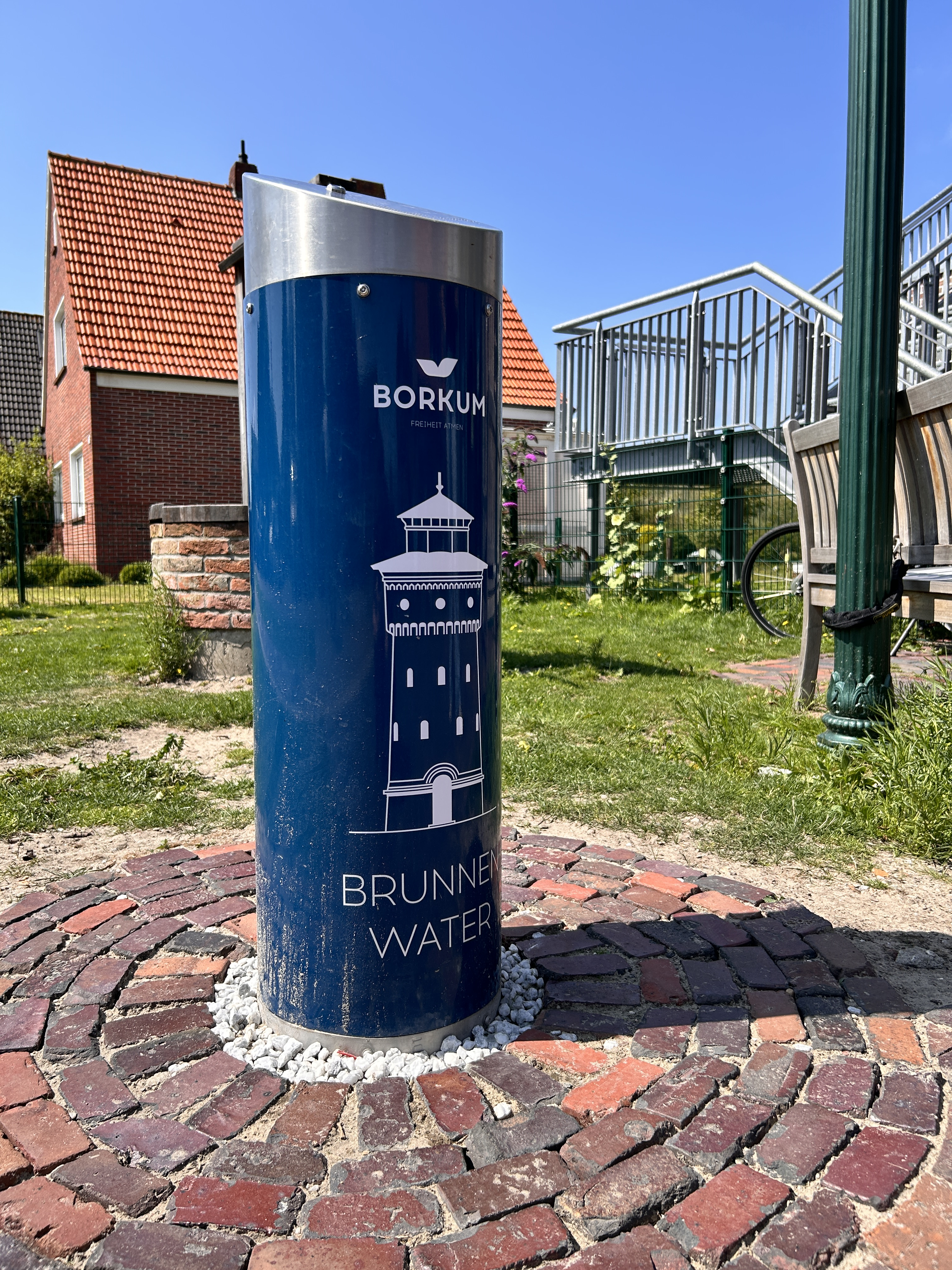 Trinkwasserspender am Tor zum Watt