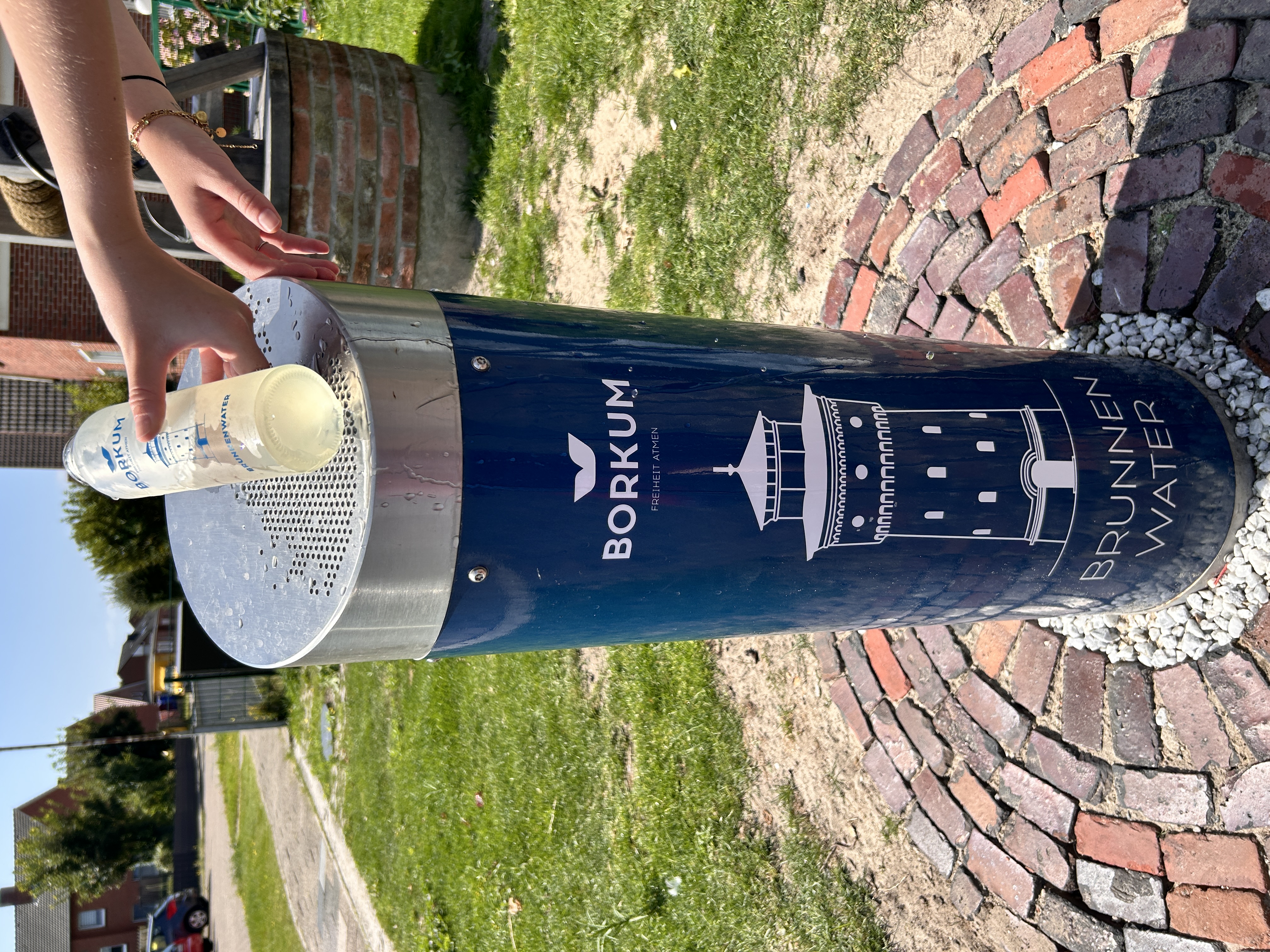 Trinkwasserspender an der Promenade am Nordbad