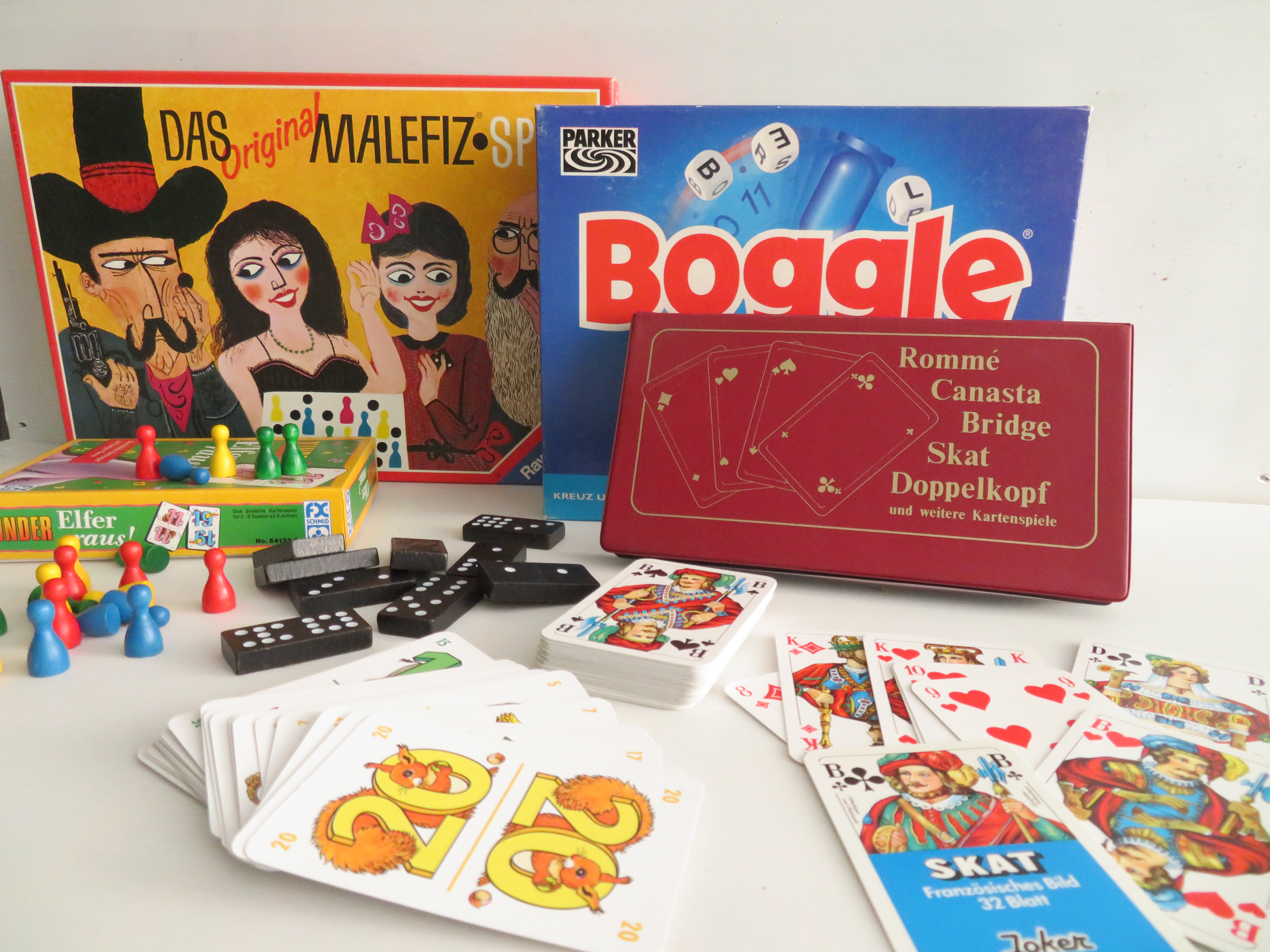 Brett- und Gesellschaftsspiele und Skat im Schuberts