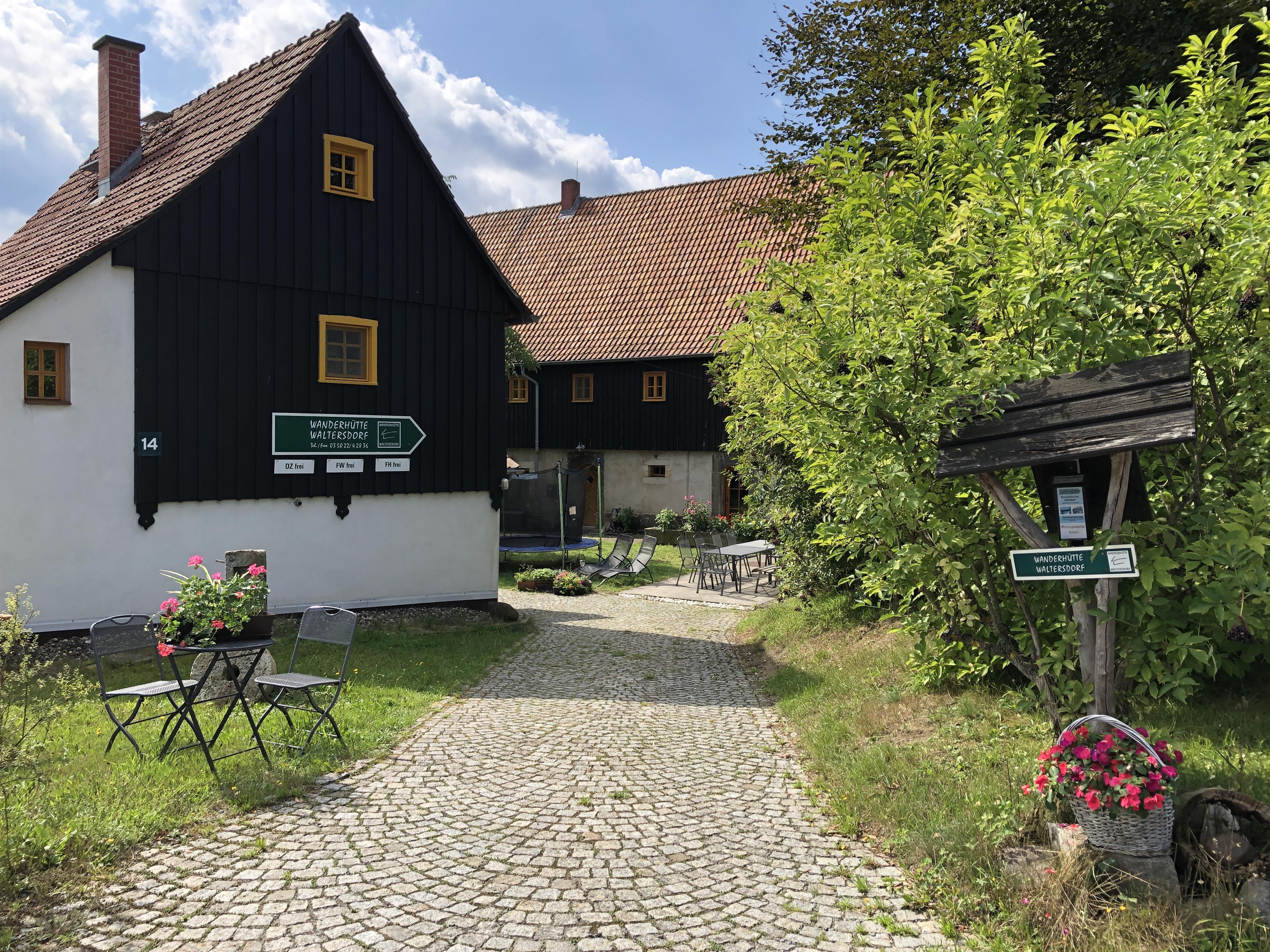 Wanderhütte Waltersdorf – Motiv