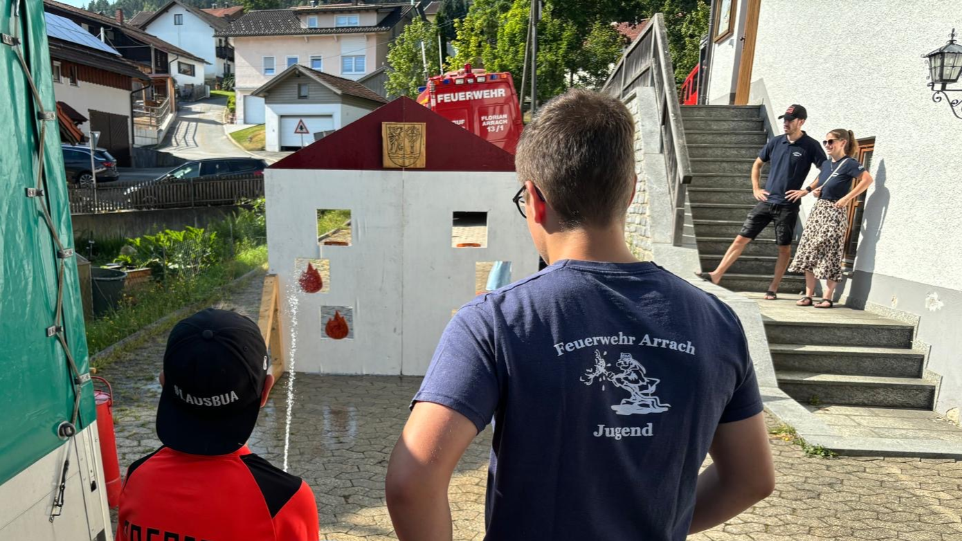 Zu Besuch bei der Feuerwehr