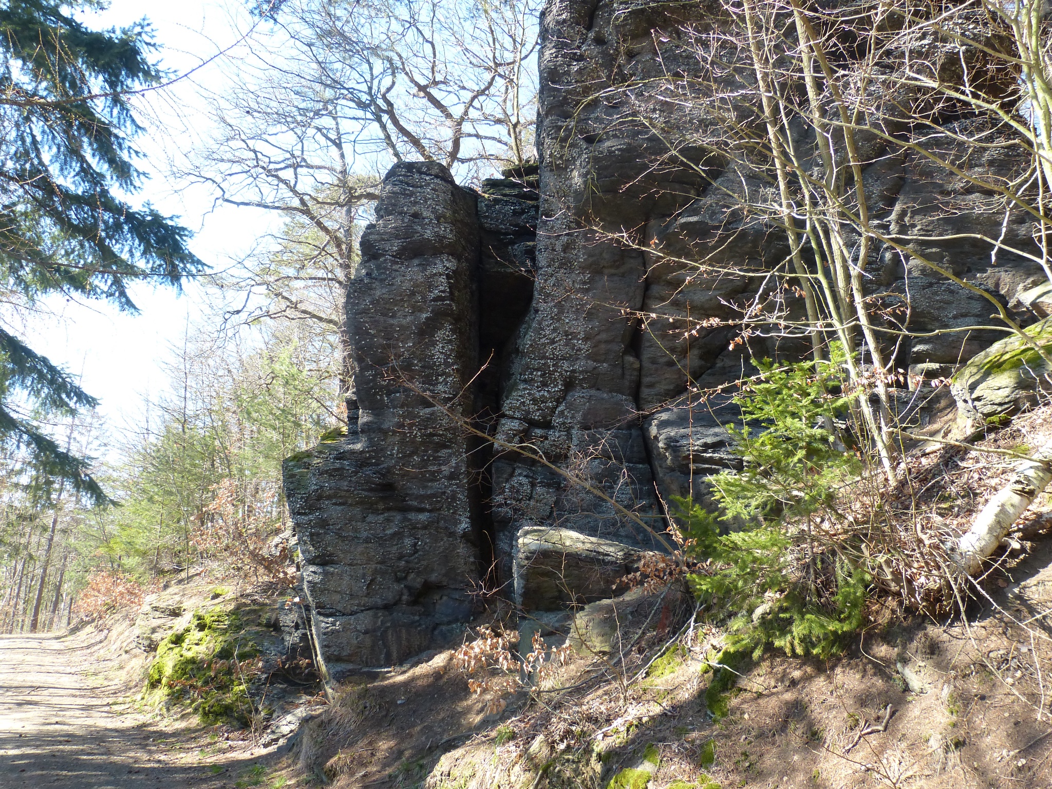 Dorotheenfelsen Klingenberg – Motiv