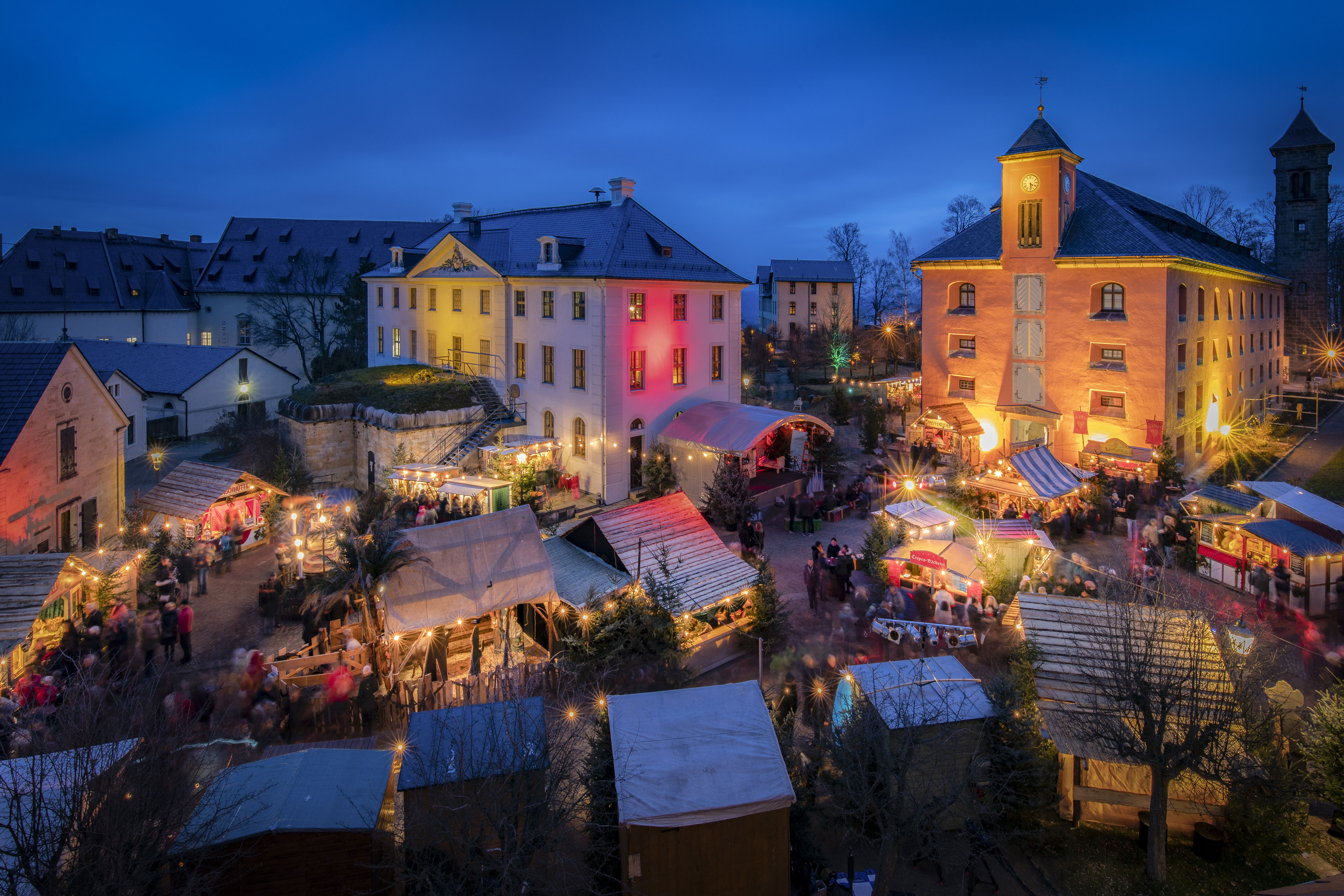 Historisch-Romantischer Weihnachtsmarkt Festung Königstein
