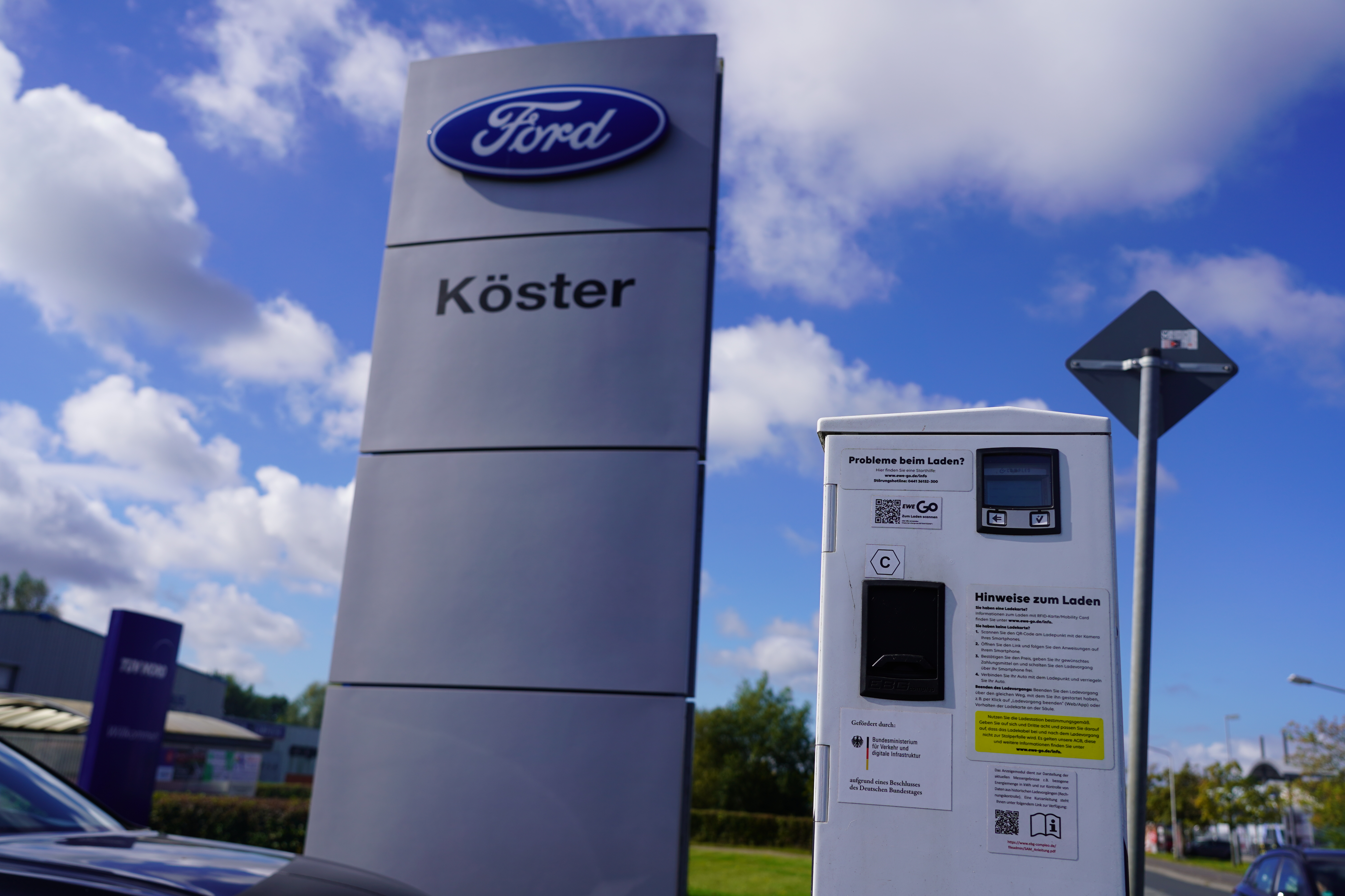 E-Ladestation Autohaus Köster