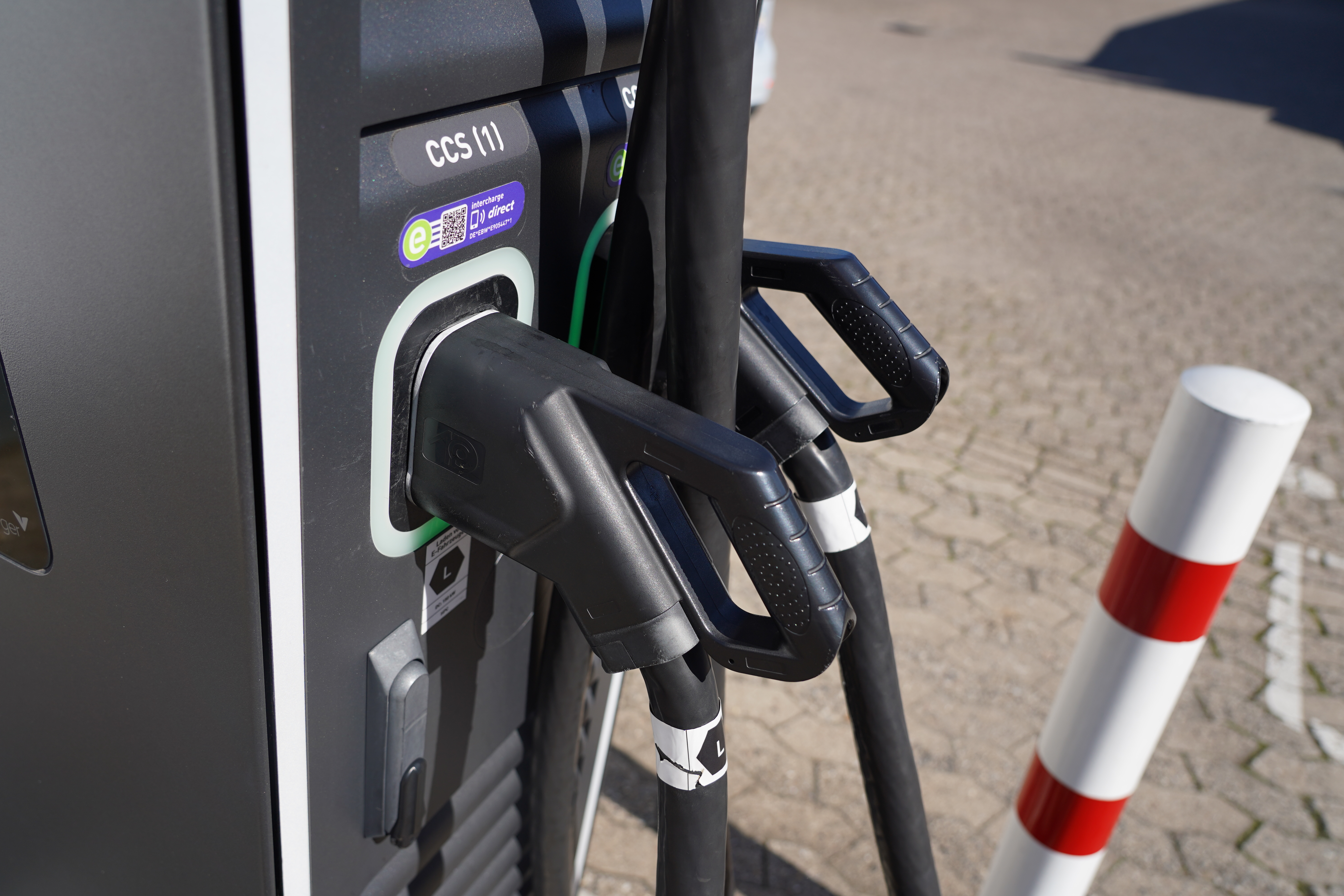 E-Ladestation Shell Tankstelle