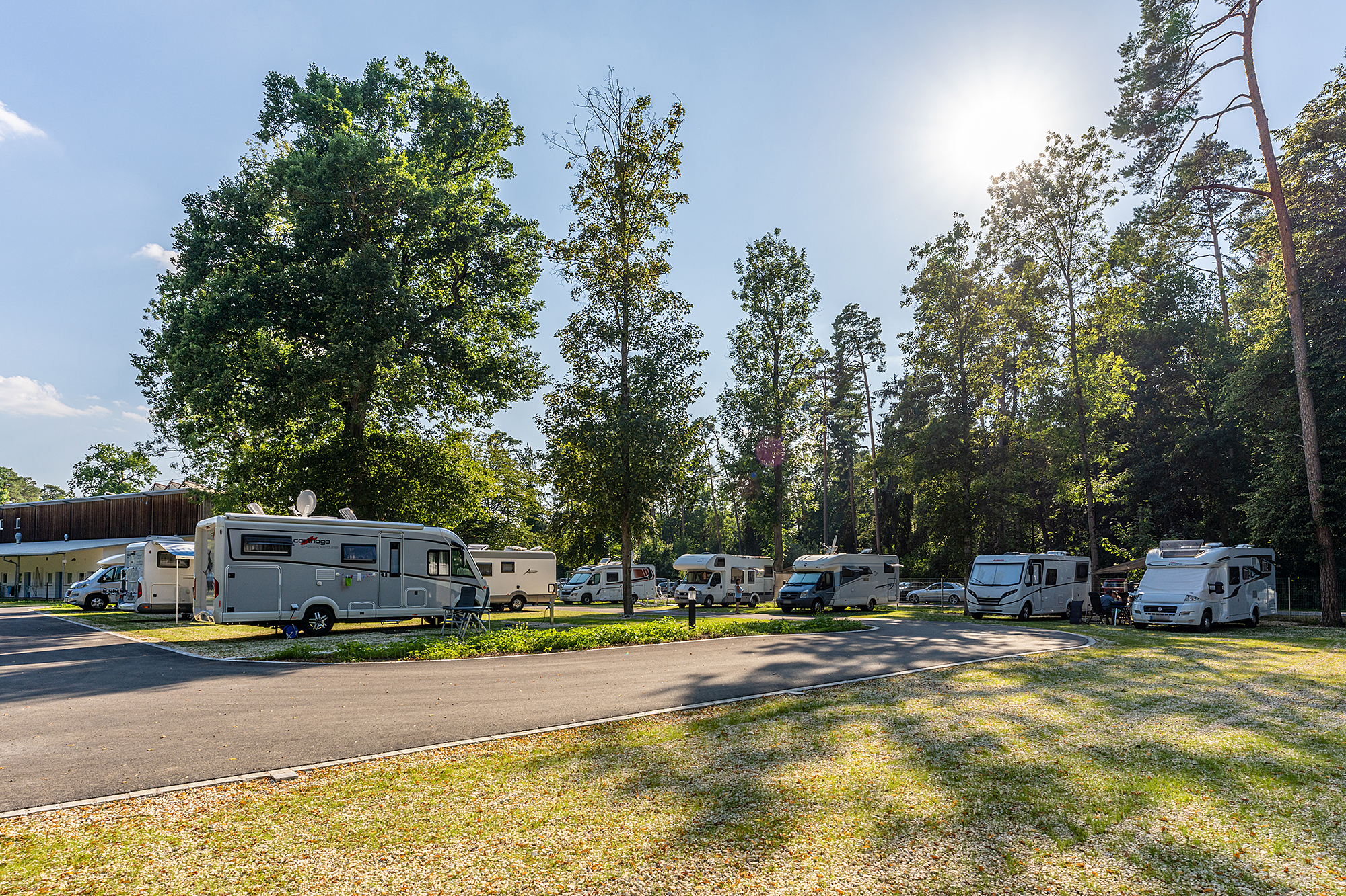 Wohnmobilstellplatz am Waldbad, Günzburg