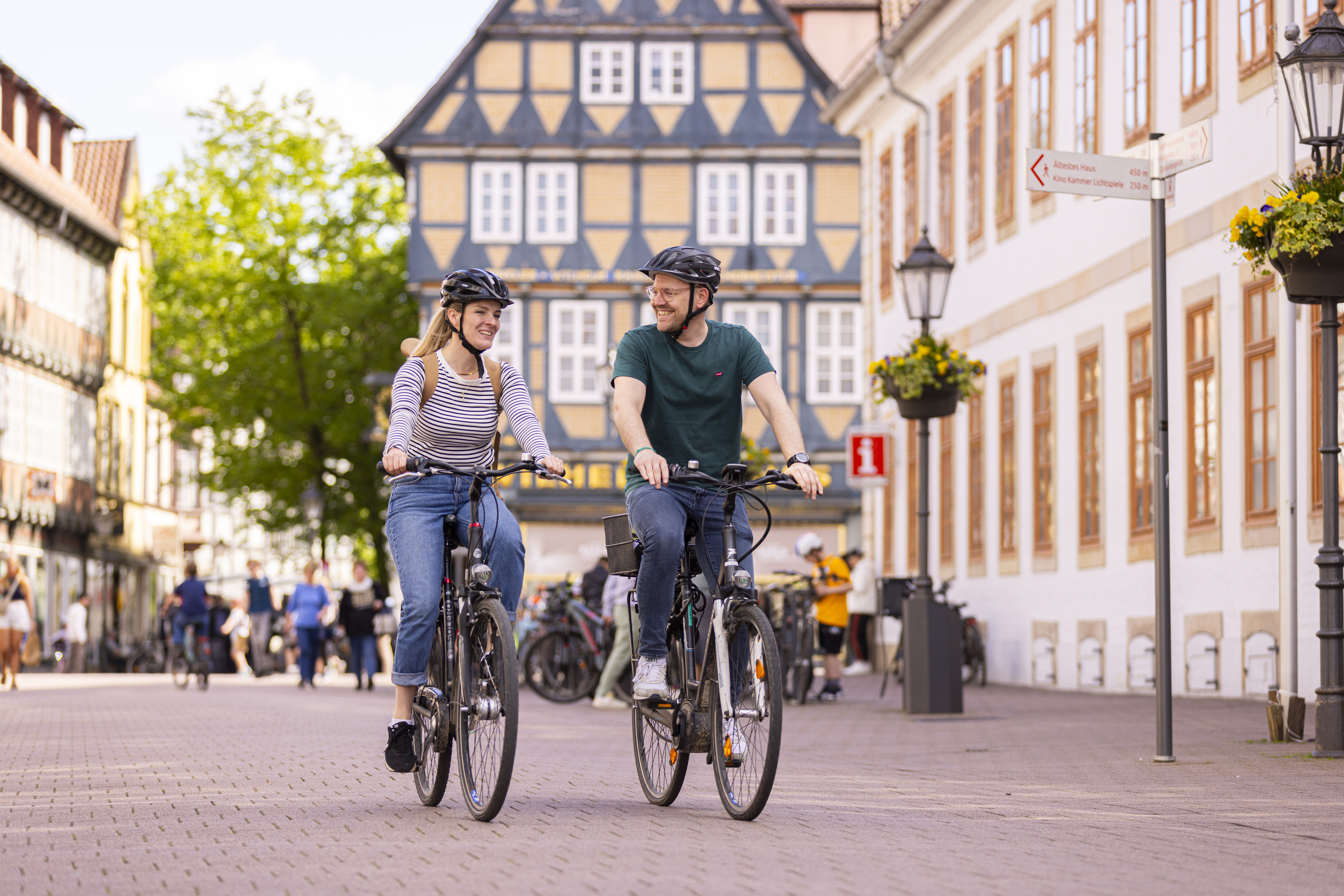 Radtour: Fachwerk, Backsteingotik und Bauhaus