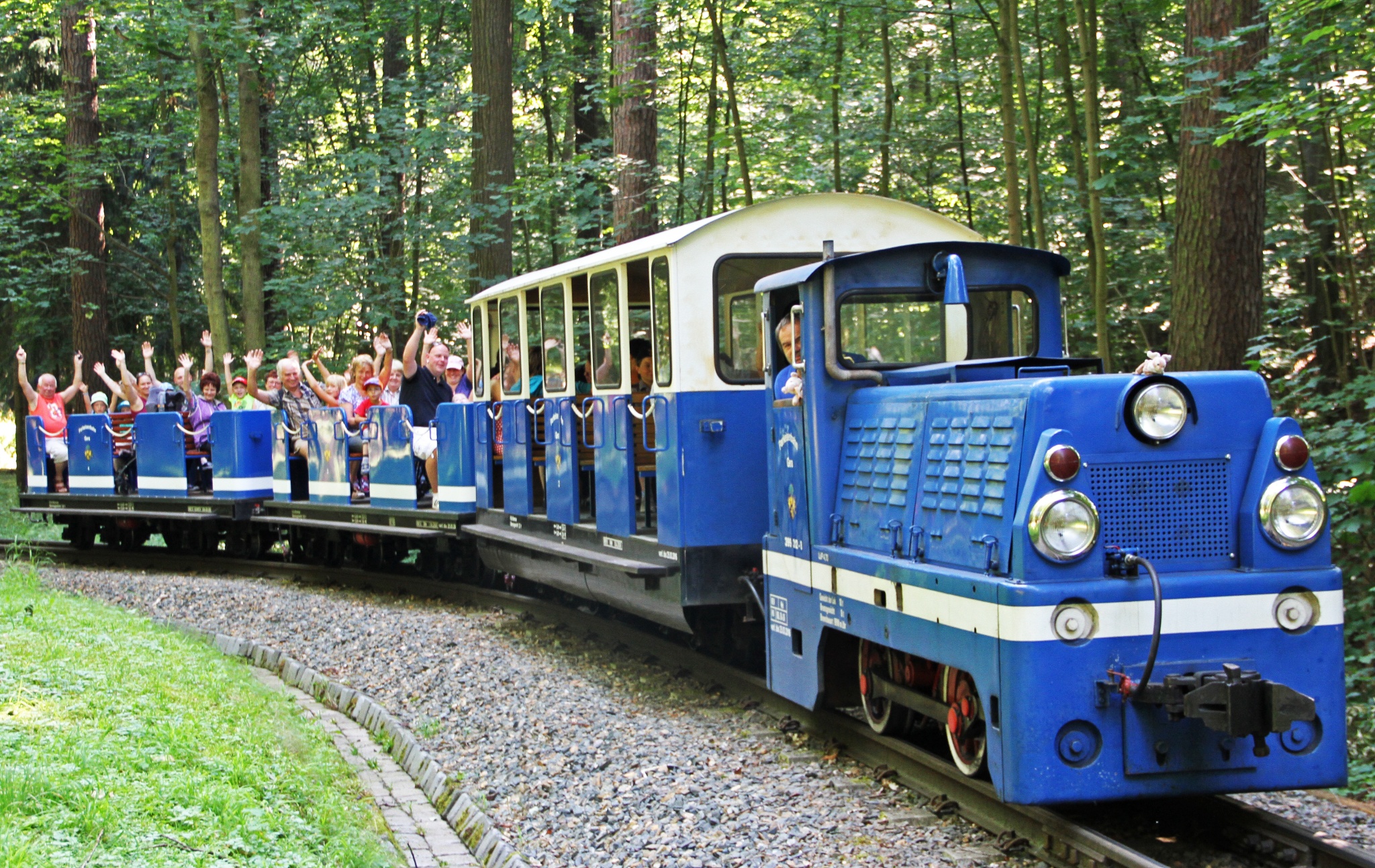 Parkeisenbahn Gera – Motiv