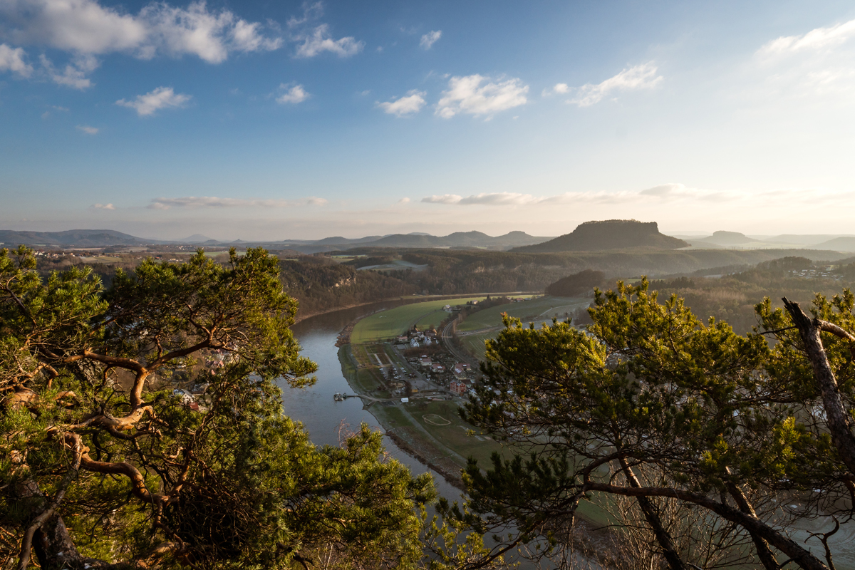 Von Wehlen zur berühmtesten Brücke Deutschlands – die Bastei – Motiv
