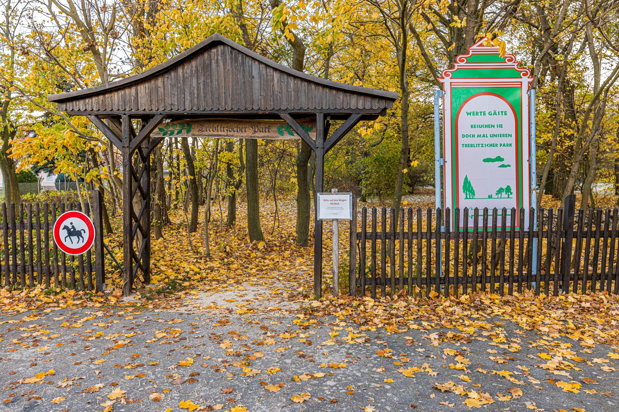 Treblitzscher Park Belgern – Motiv