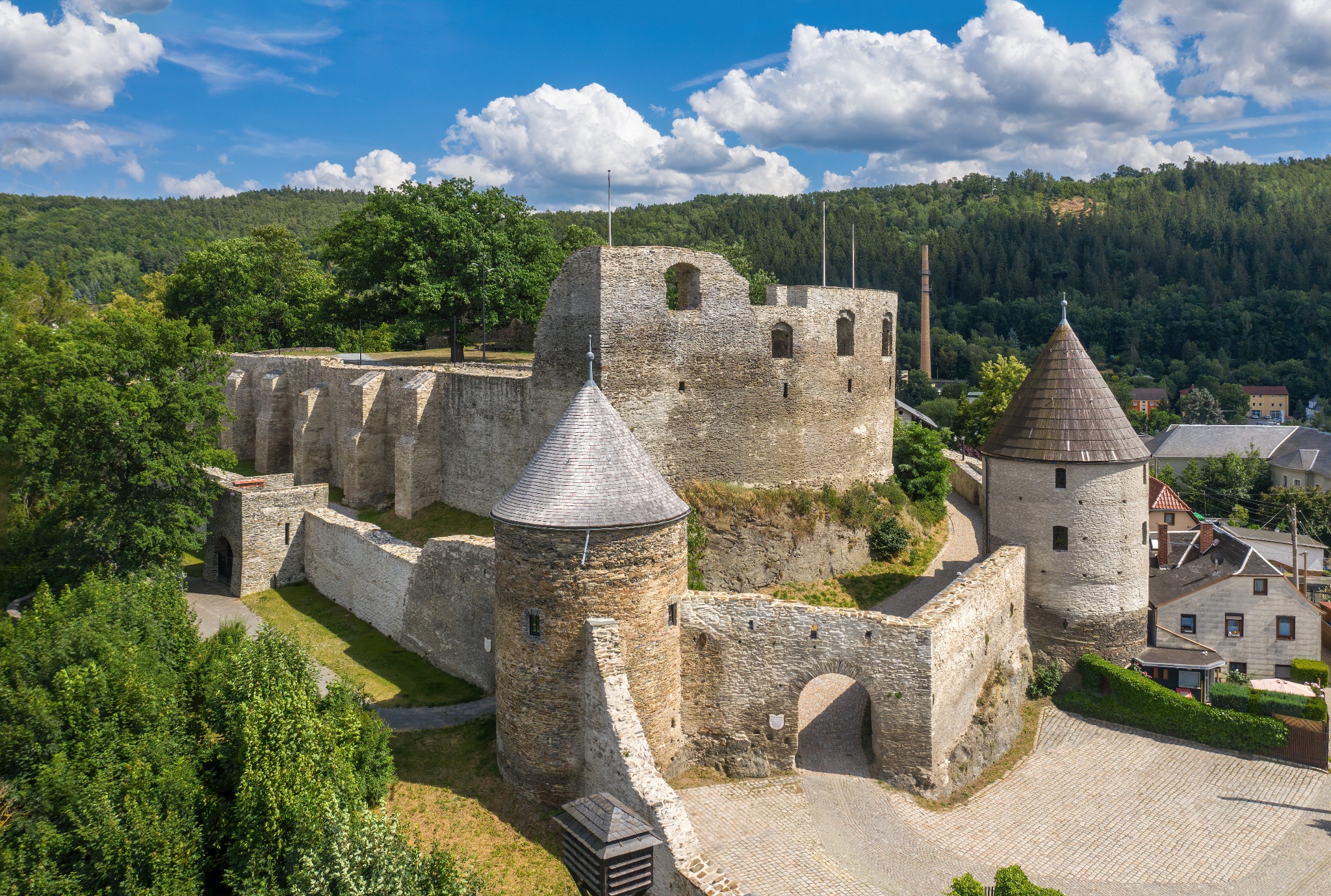 Burgruine Elsterberg – Motiv