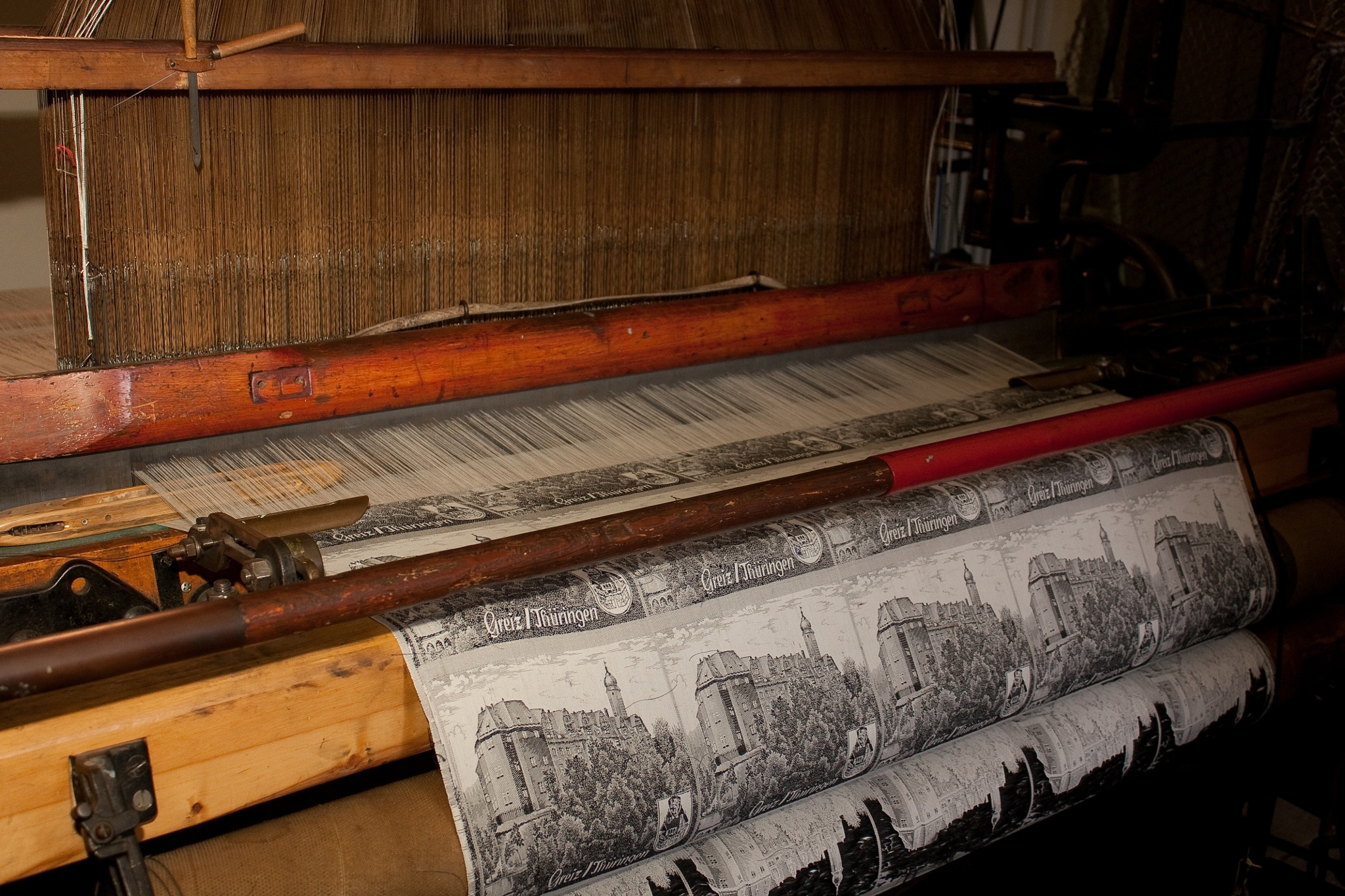 Textile Schauwerkstatt im Unteren Schloss Greiz