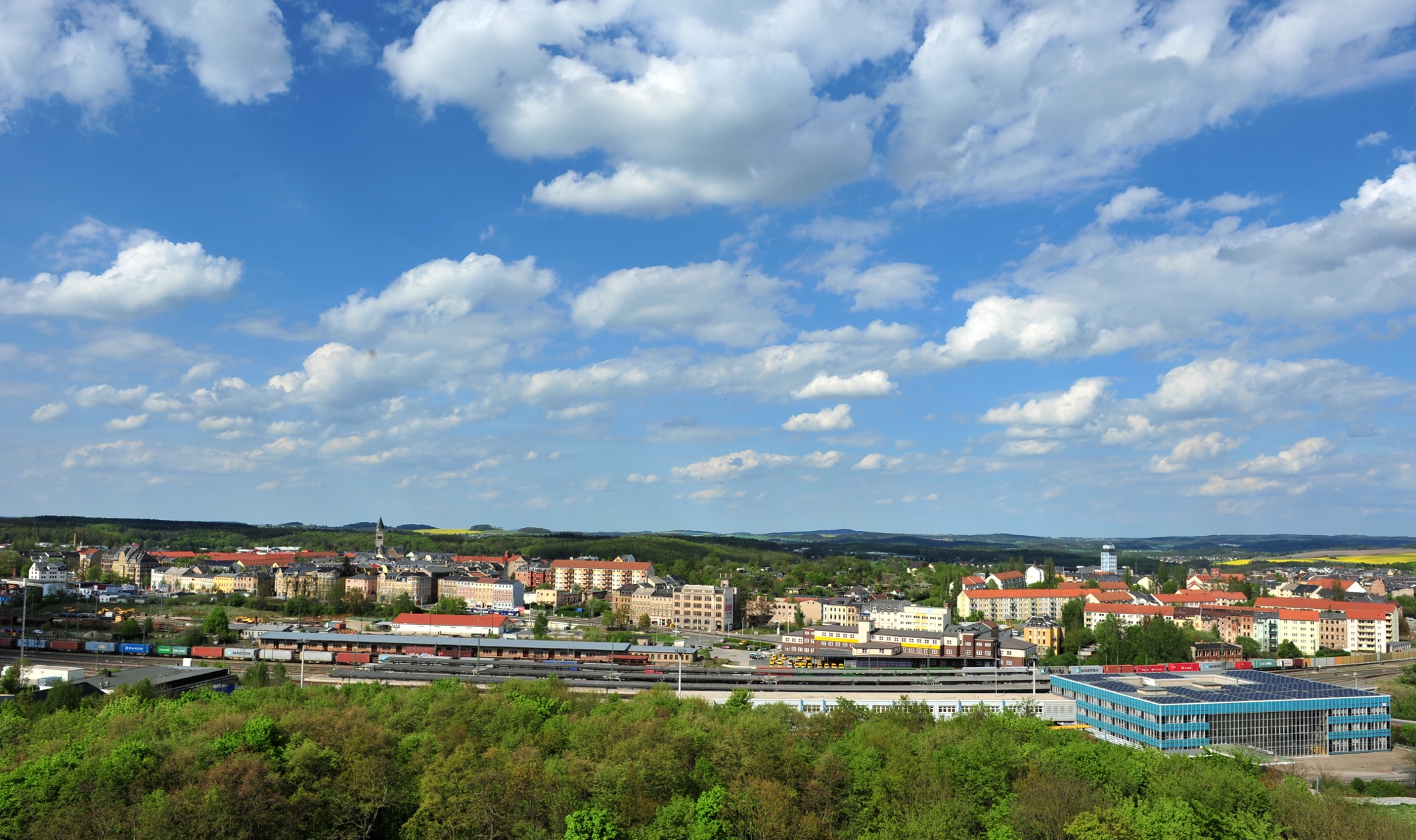 Oberer Bahnhof – Hauptbahnhof Plauen – Motiv