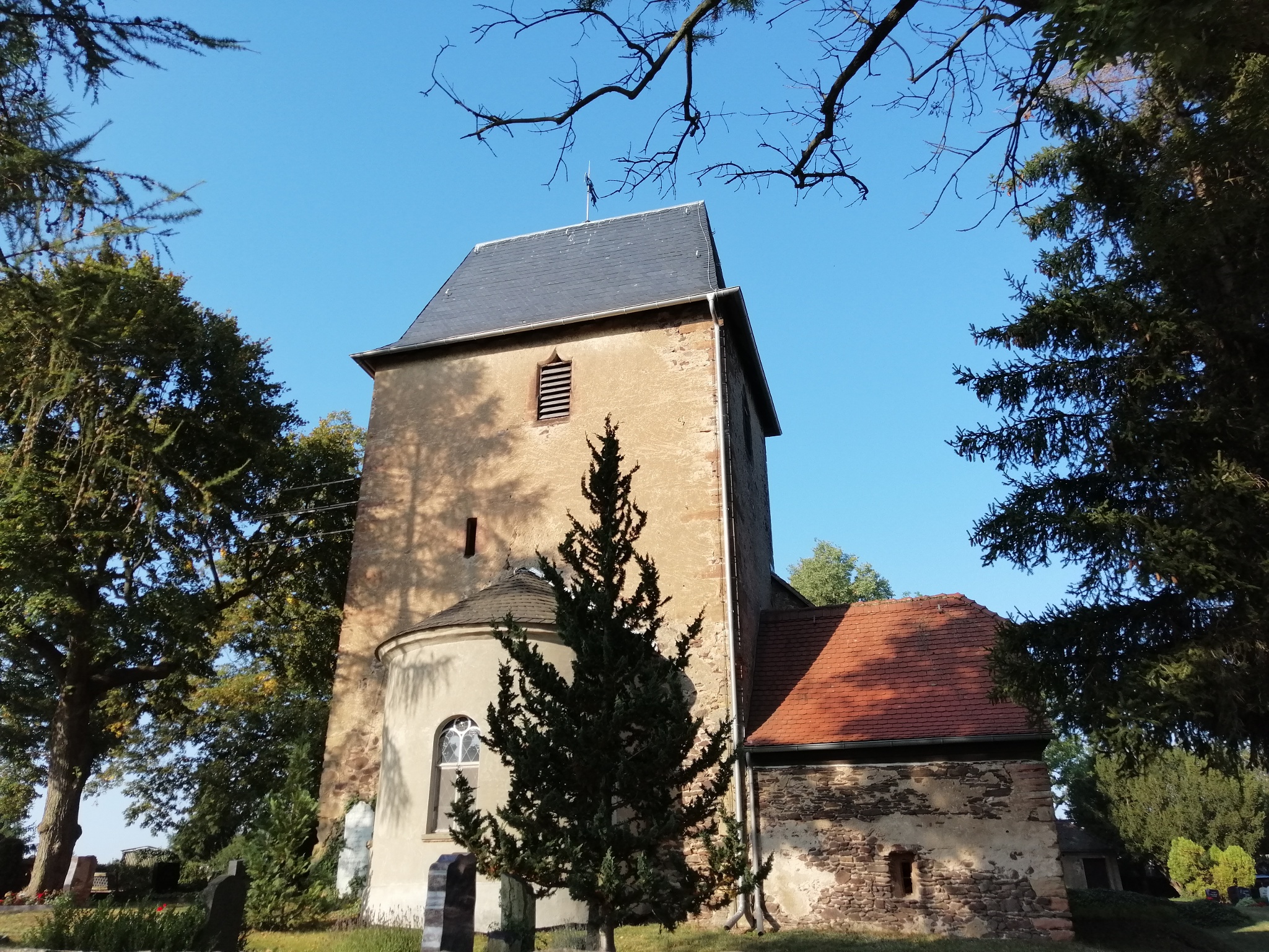 Kirche Taubenpreskeln – Motiv