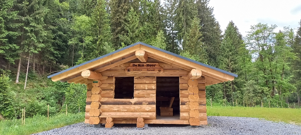Schutzhütte „De Riß-Hütt“ – Motiv