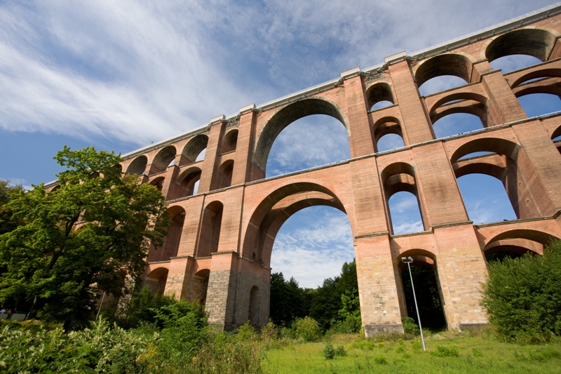Barrierefreier Wanderweg von Mylau bis zur Göltzschtalbrücke – Motiv