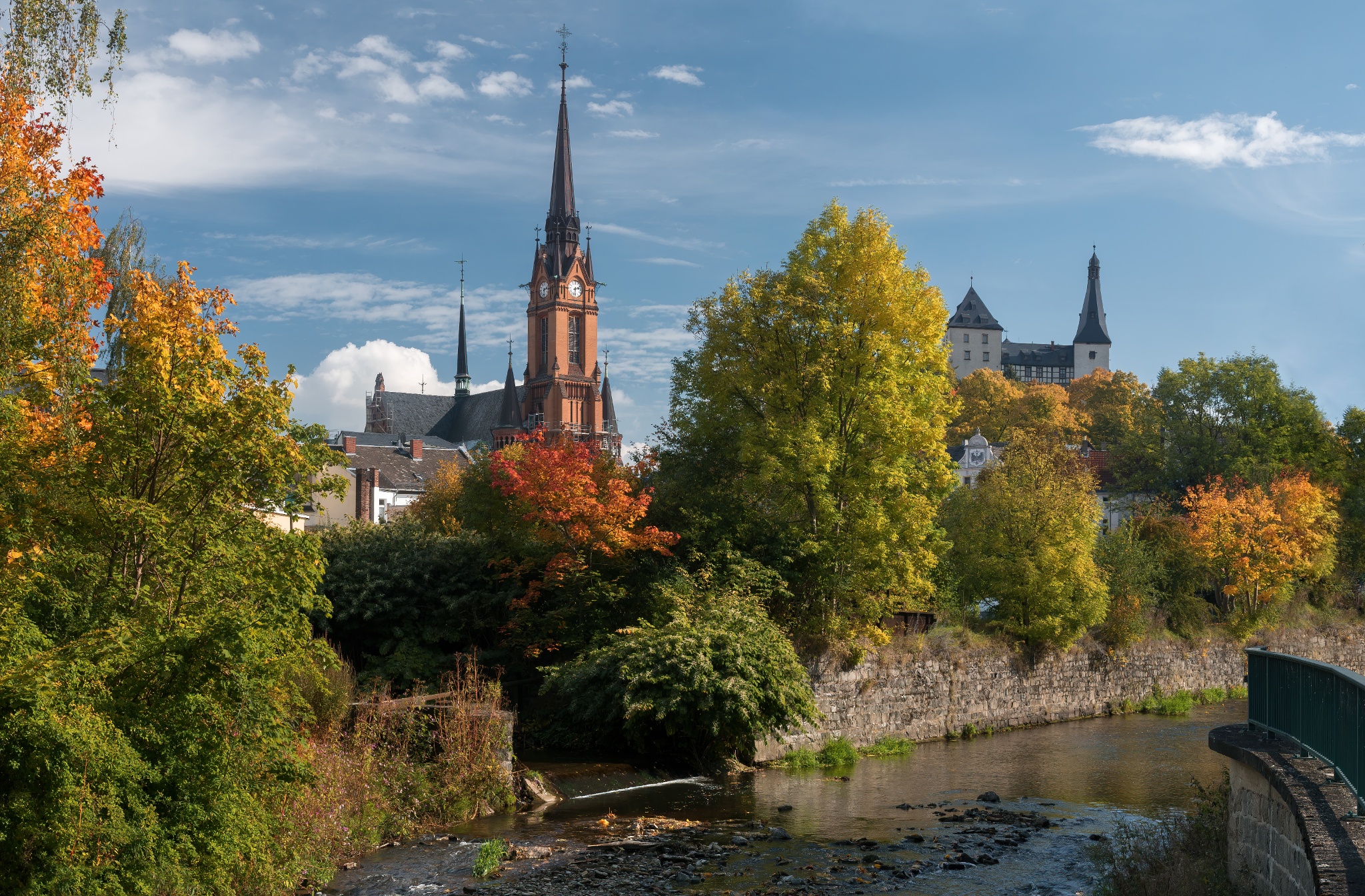 Stadtkirche Mylau – Motiv