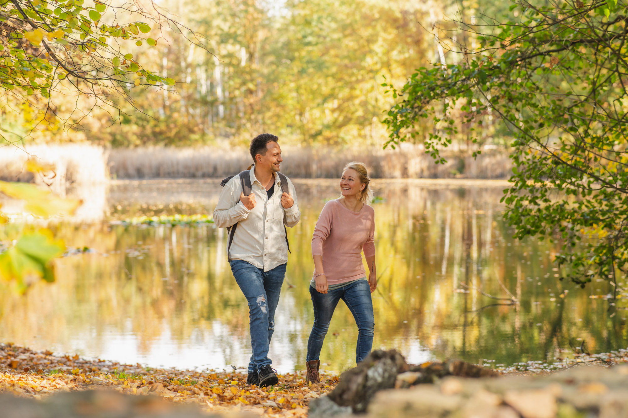 Wanderung zum Seerosenteich – Motiv