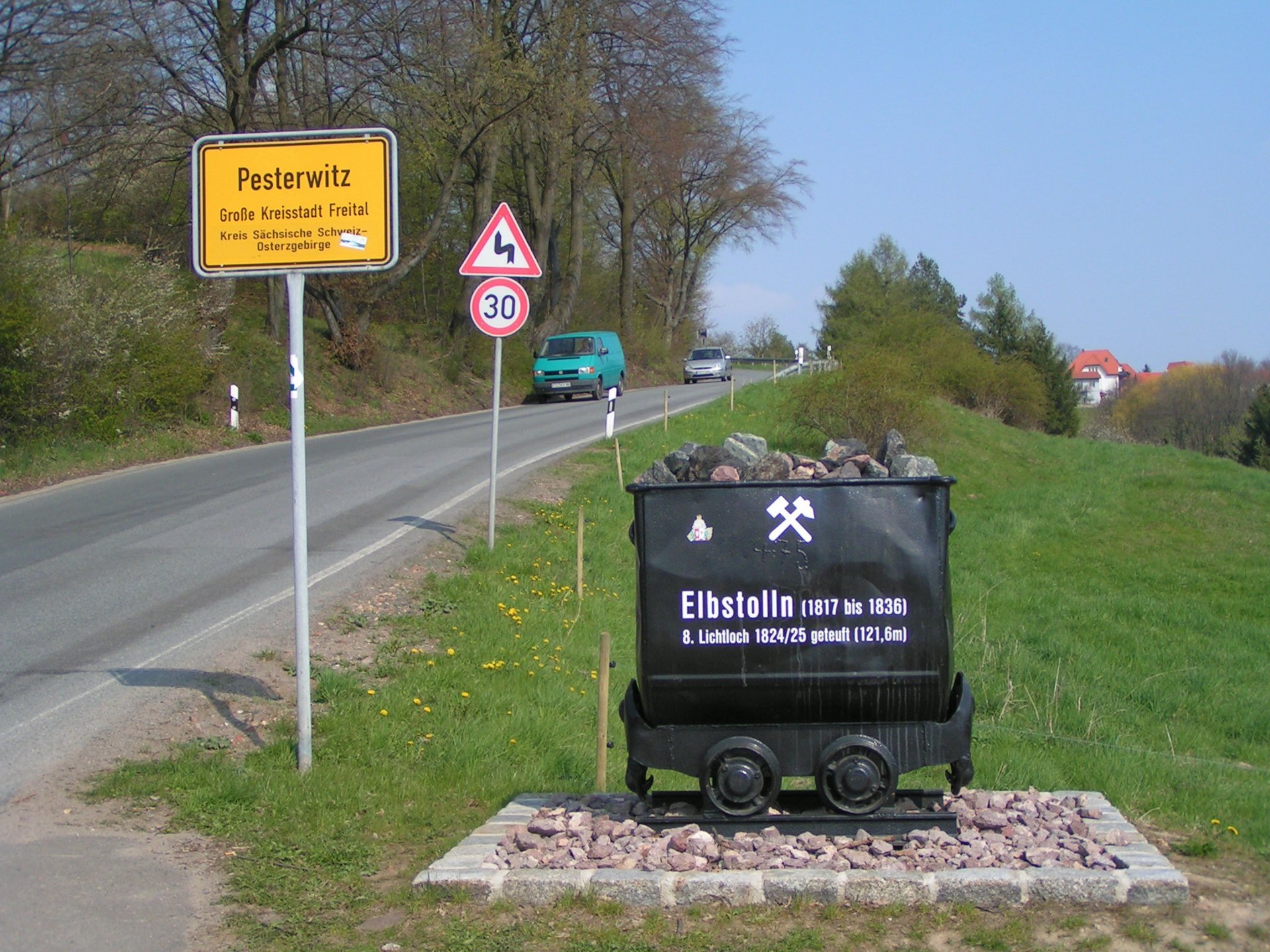 Denkmal 8. Lichtloch Tiefer Elbstolln – Motiv