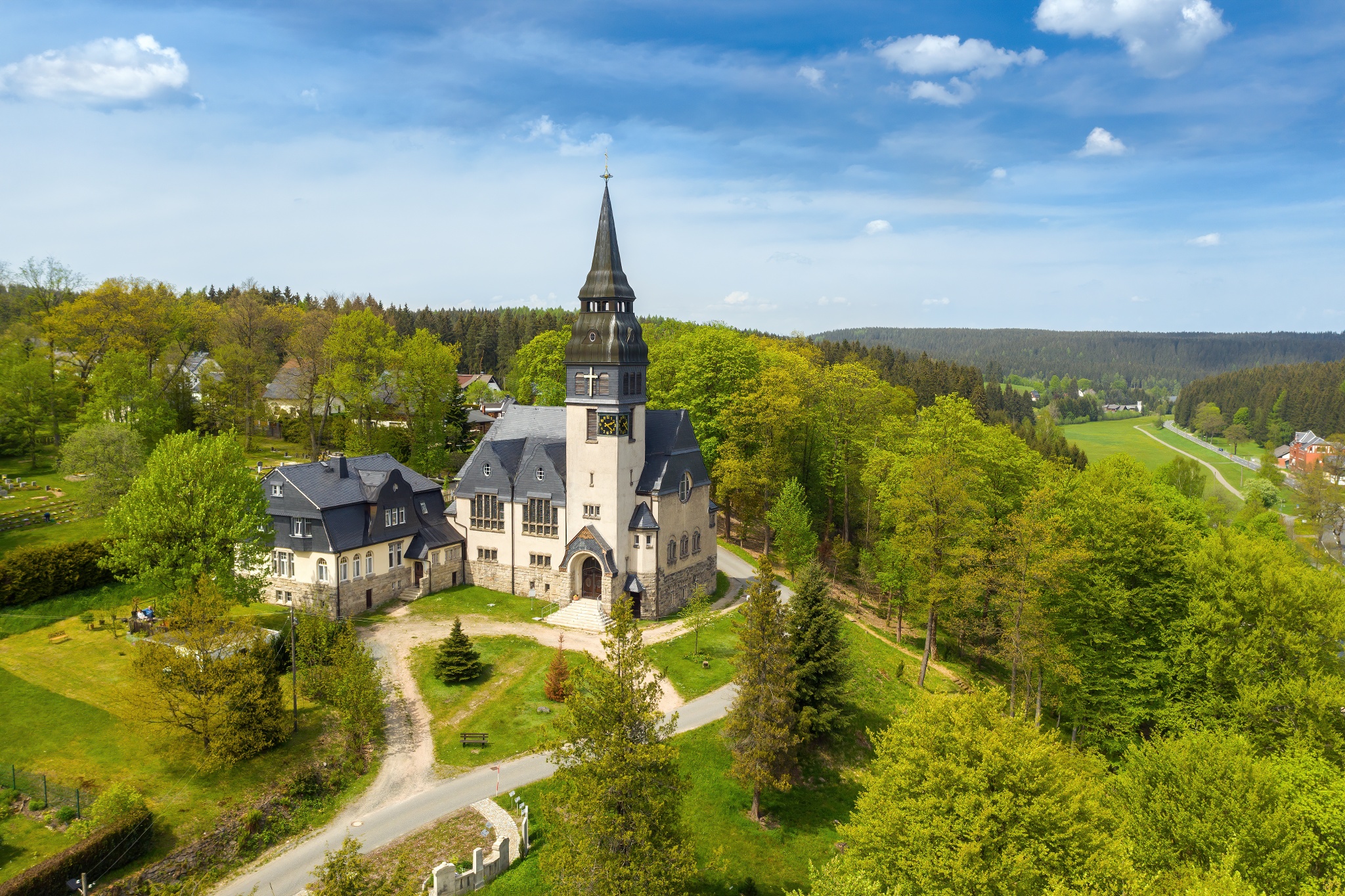 Martin-Luther Kirche Muldenhammer – Motiv