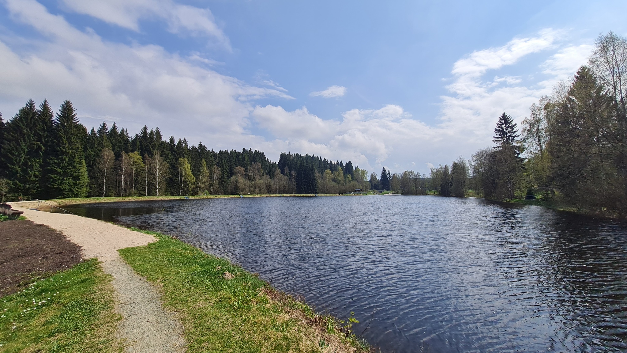 Badeteich Muldenberg – Motiv