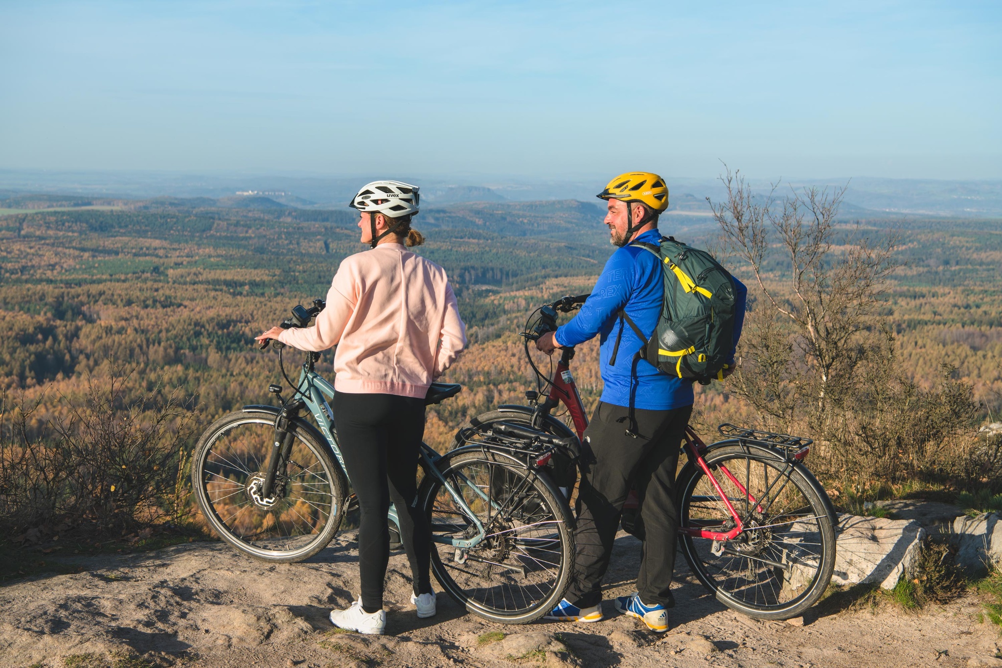 FahrradBUS-Tour: Über böhmische Felsgipfel an die Elbe – Motiv