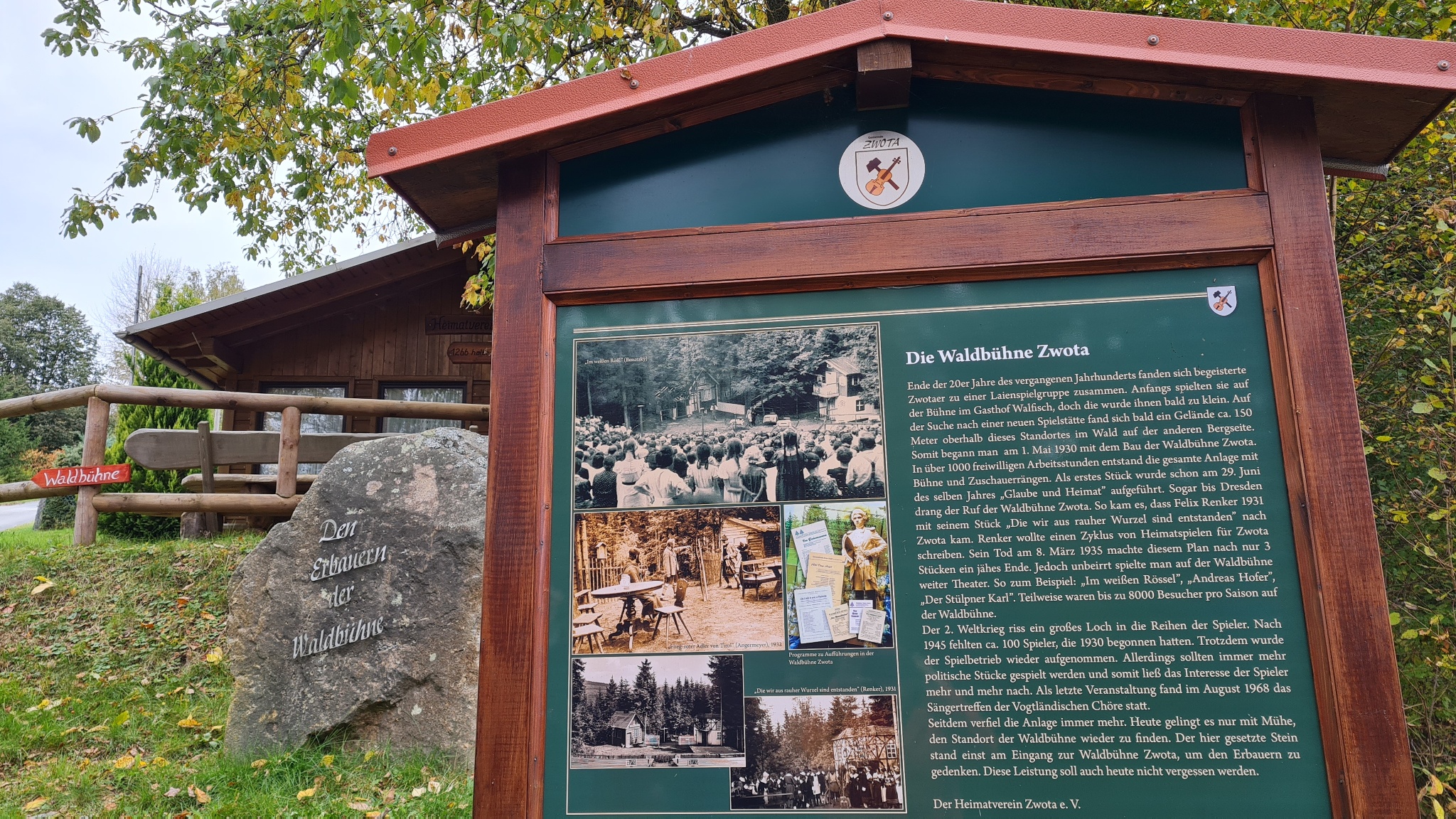 Waldbühne Zwota – Motiv