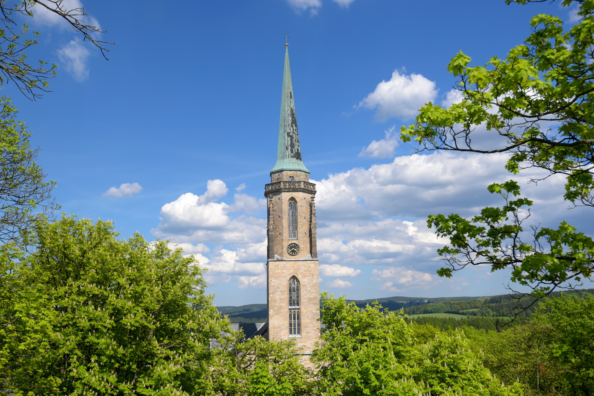 Kirche „Zum heiligen Kreuz“ Falkenstein – Motiv