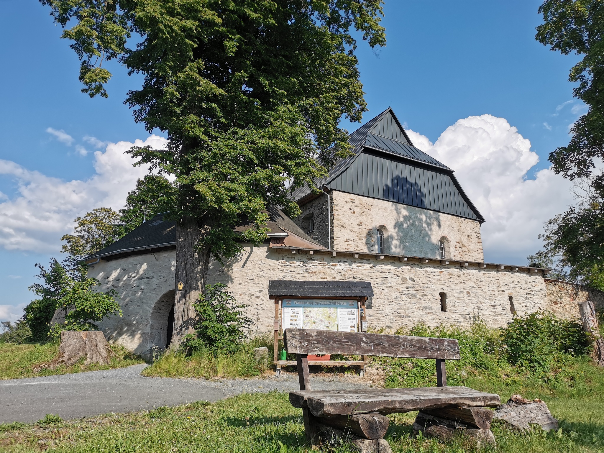 Sächsischer Jakobsweg von Zwickau nach Oelsnitz – Motiv