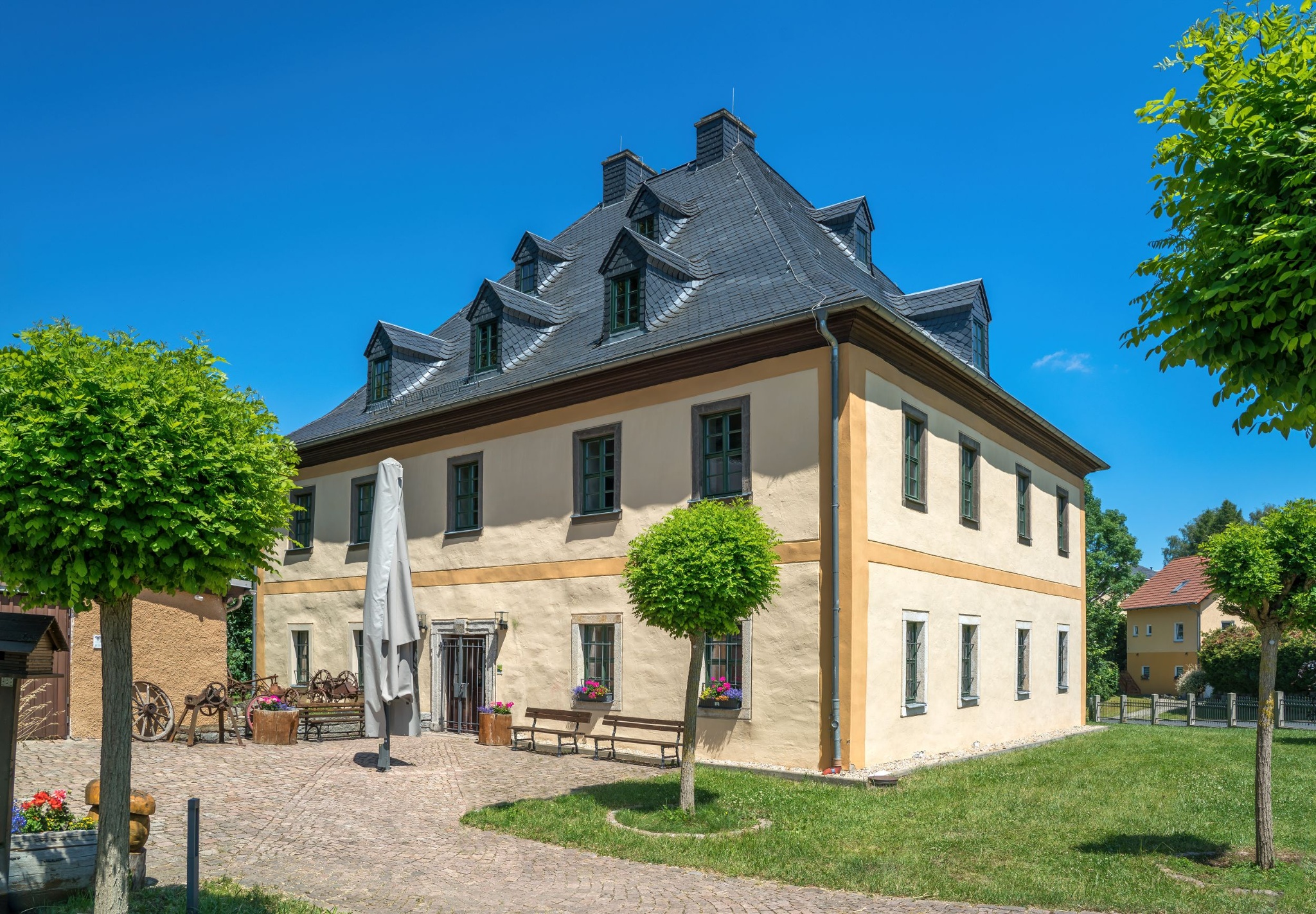 Ellefeld Oberes Schloss – Motiv