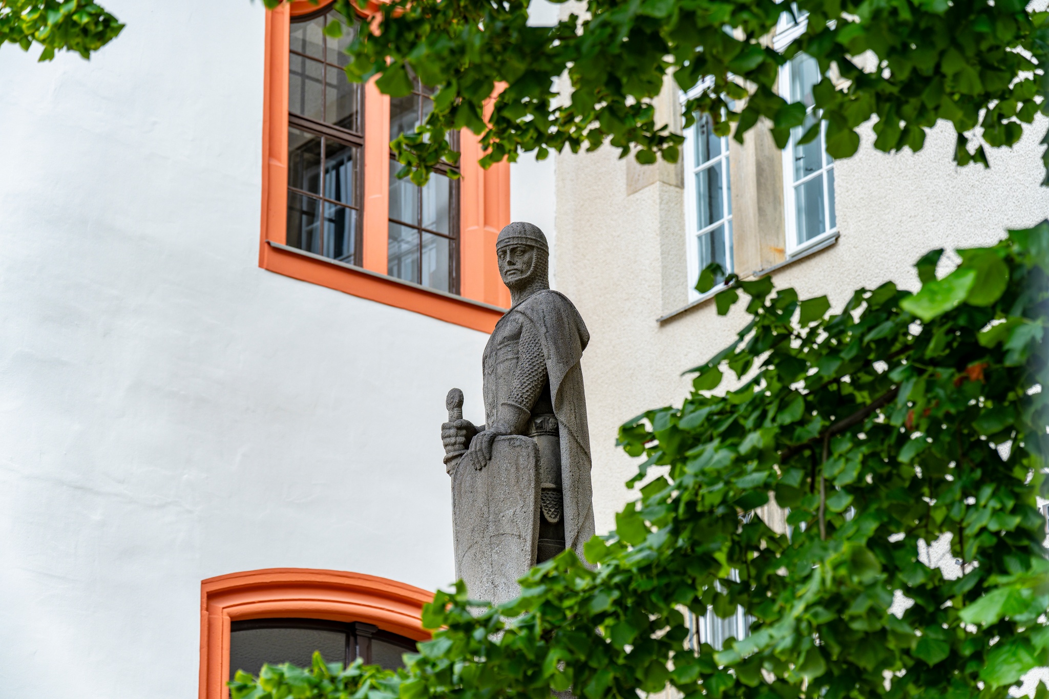 Statue Heinrichs von Plauen – Motiv