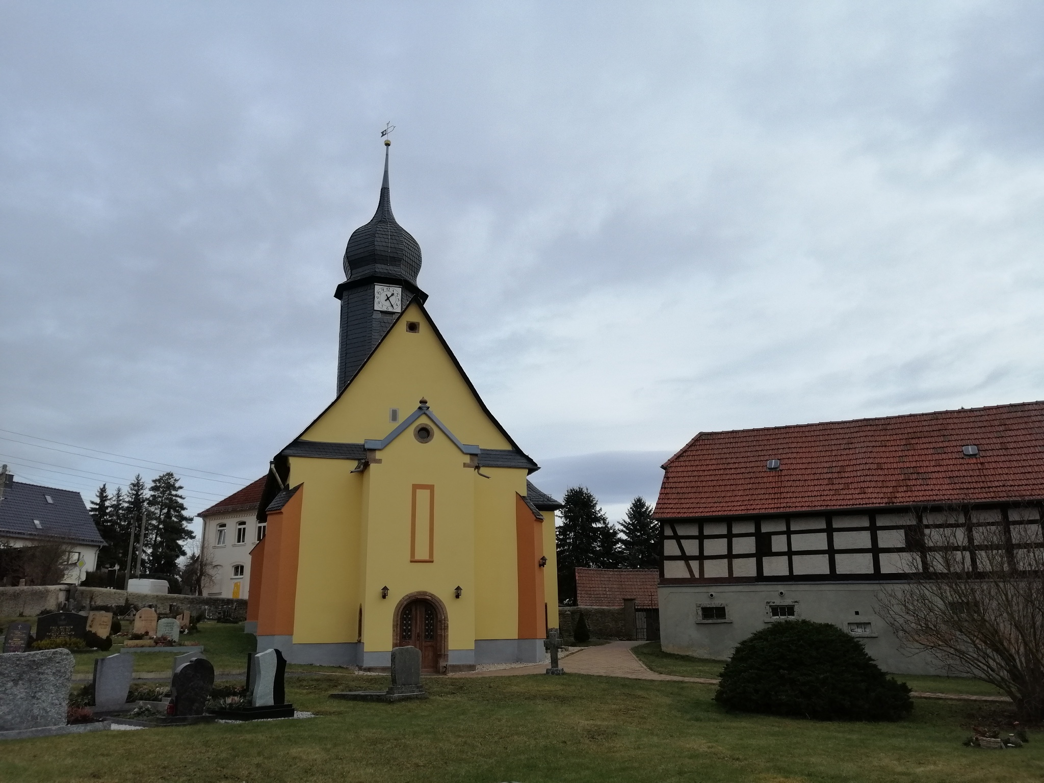 Kirche Endschütz – Motiv