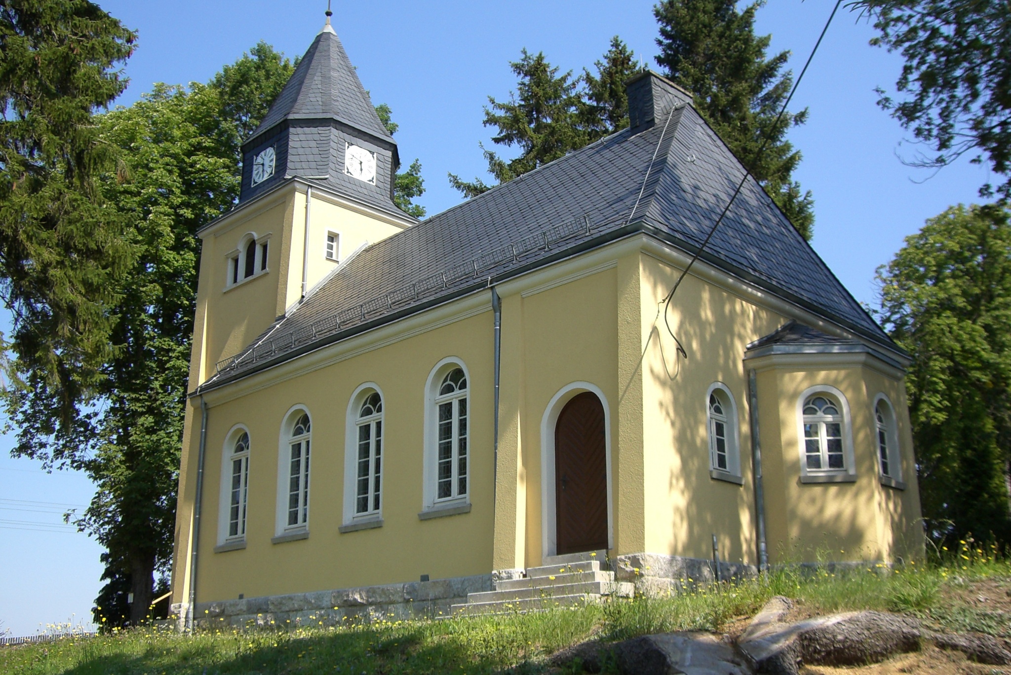 Martin-Luther-Kirche Rützengrün – Motiv