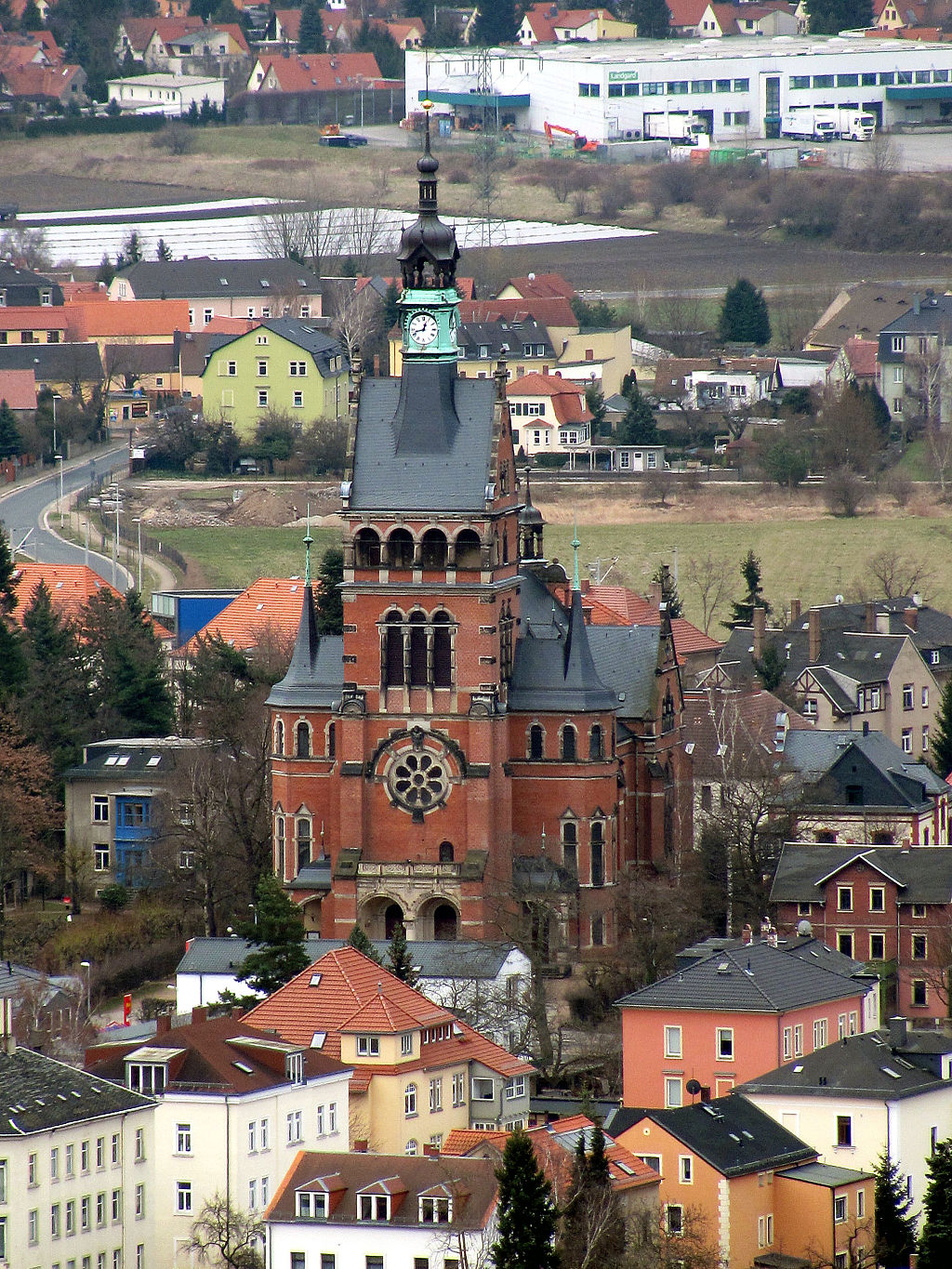 Lutherkirche Radebeul – Motiv