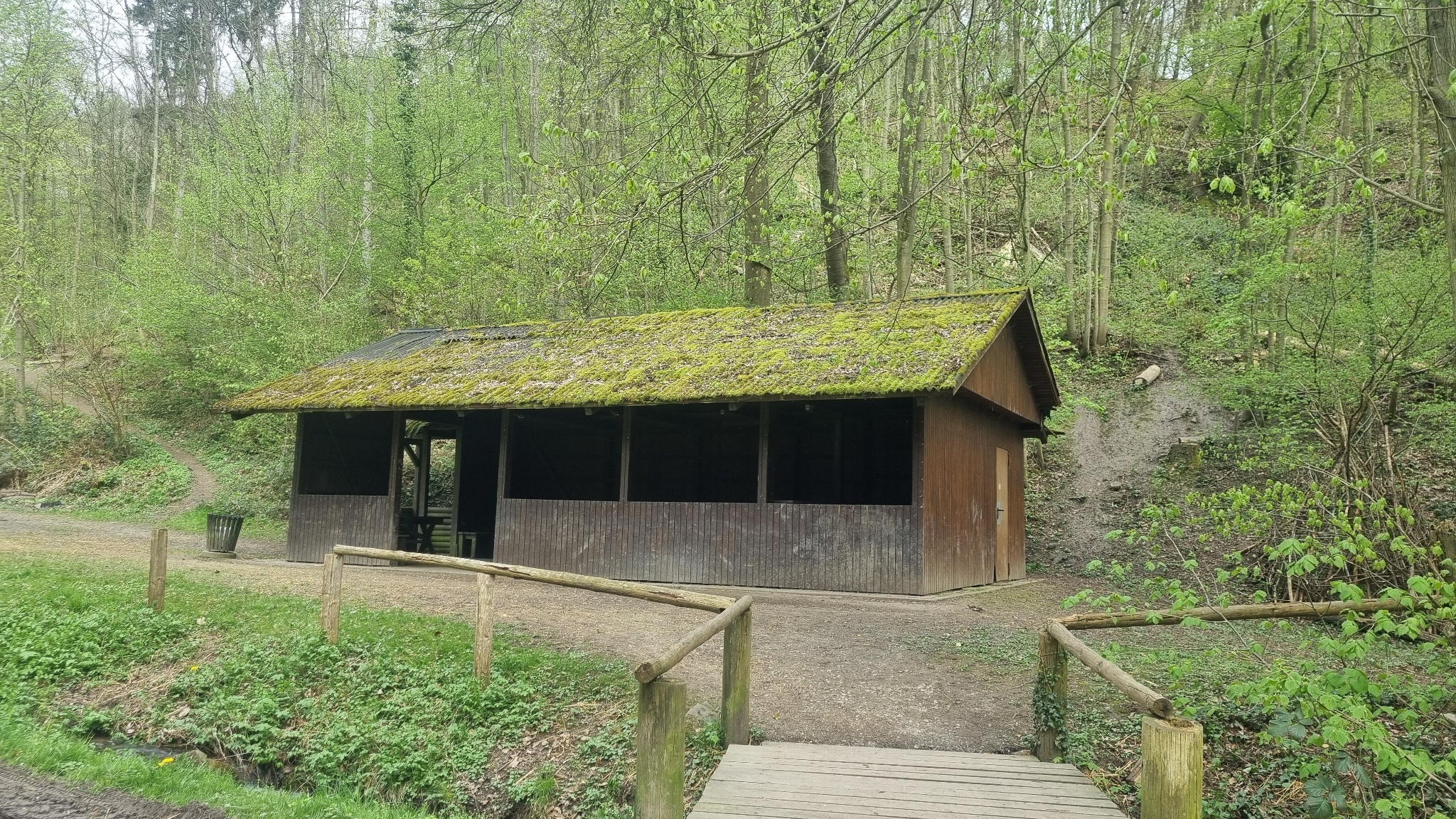 Grillplatz im Glase - Polle