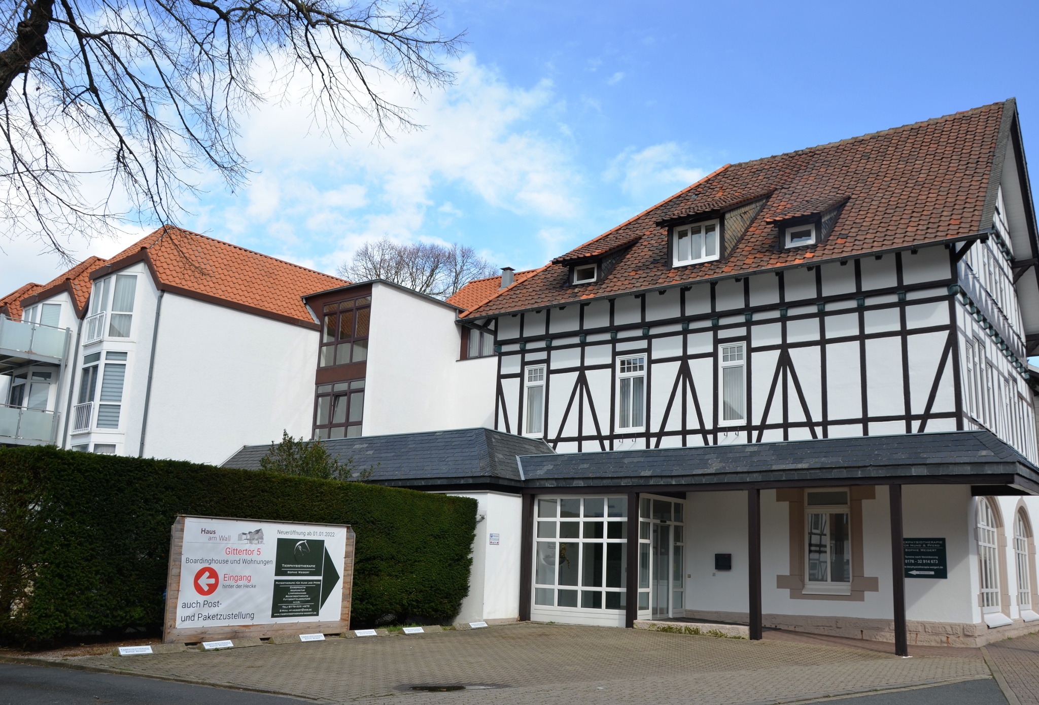 Außenansicht Bordinghaus am Wall Salzgitter
