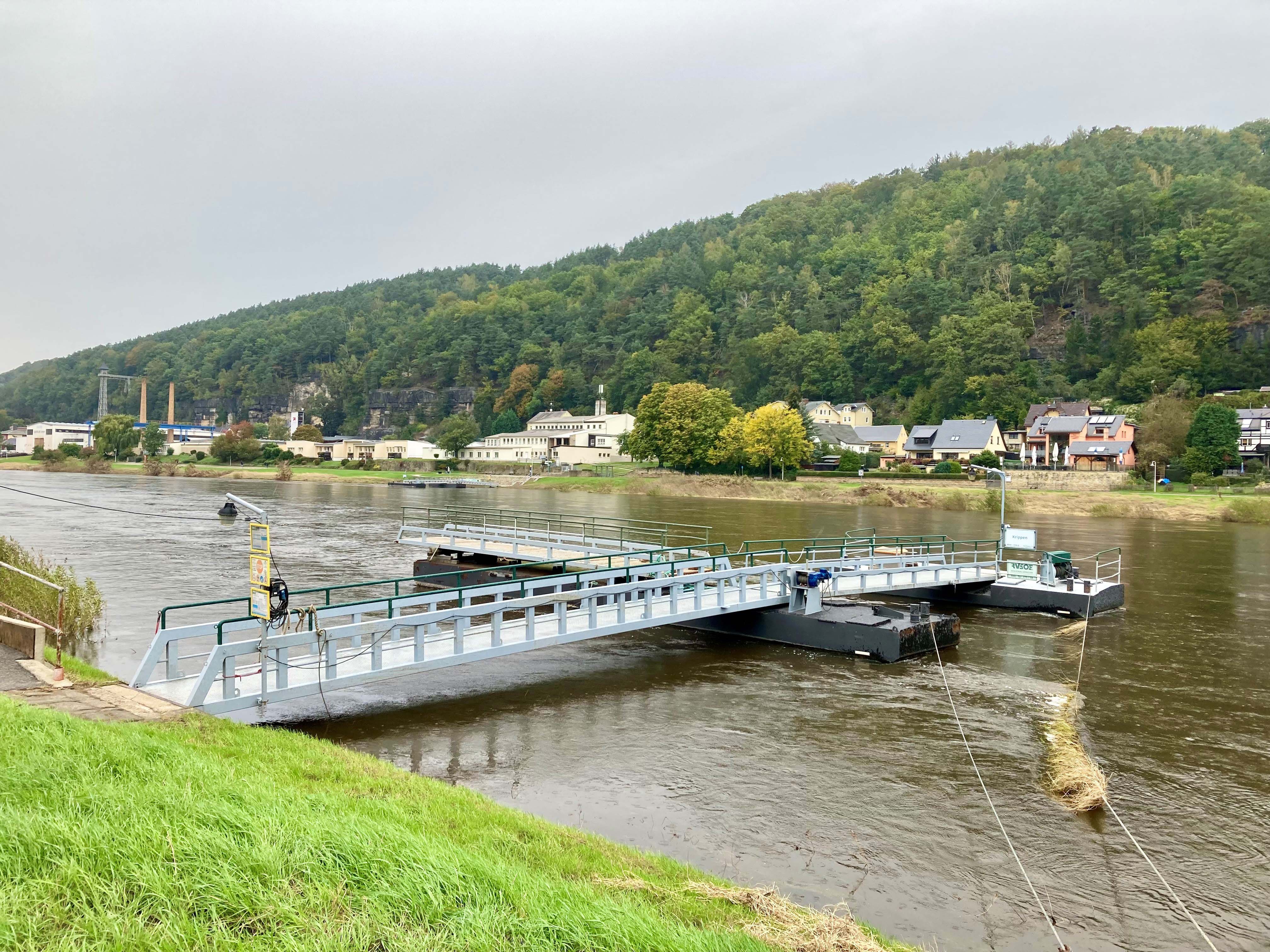 Fähre F3 Krippen – Postelwitz (Bad Schandau) – Motiv