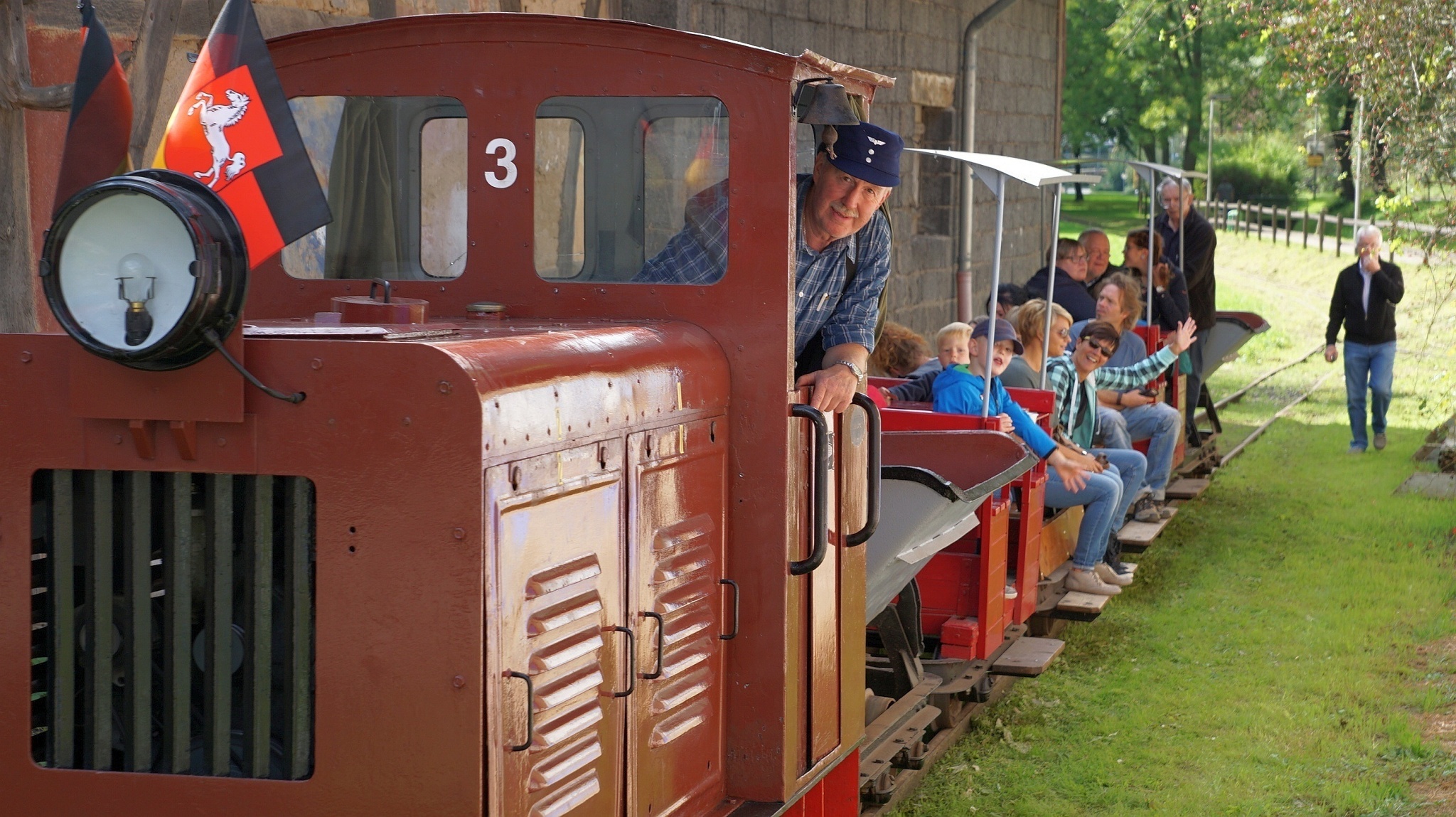 Feldbahn am Mühlenanger in Stadtoldendorf